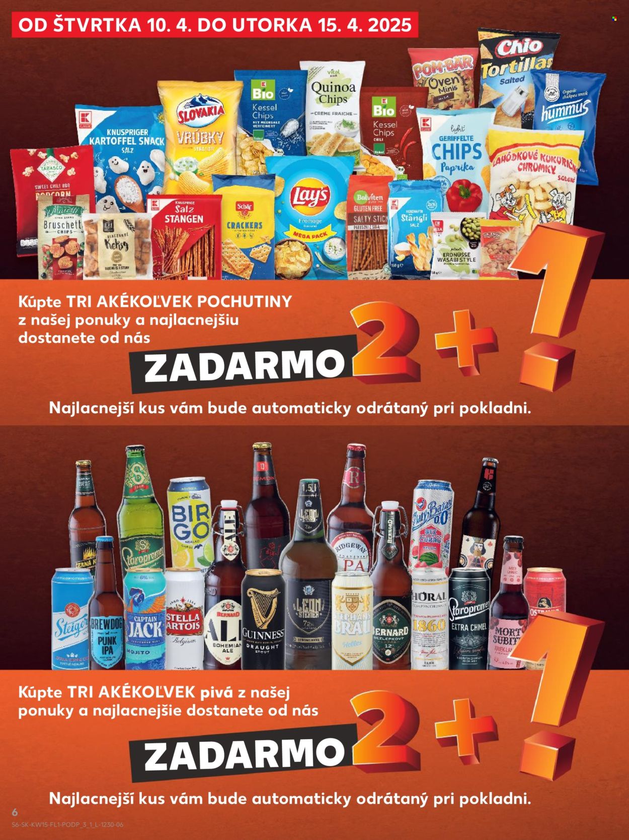 Leták Kaufland - 10.4.2025 - 15.4.2025. Strana 6