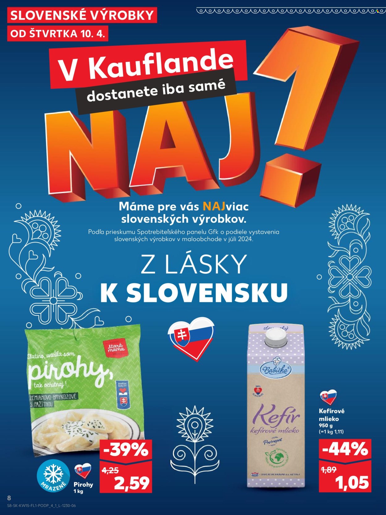 Leták Kaufland - 10.4.2025 - 15.4.2025. Strana 8