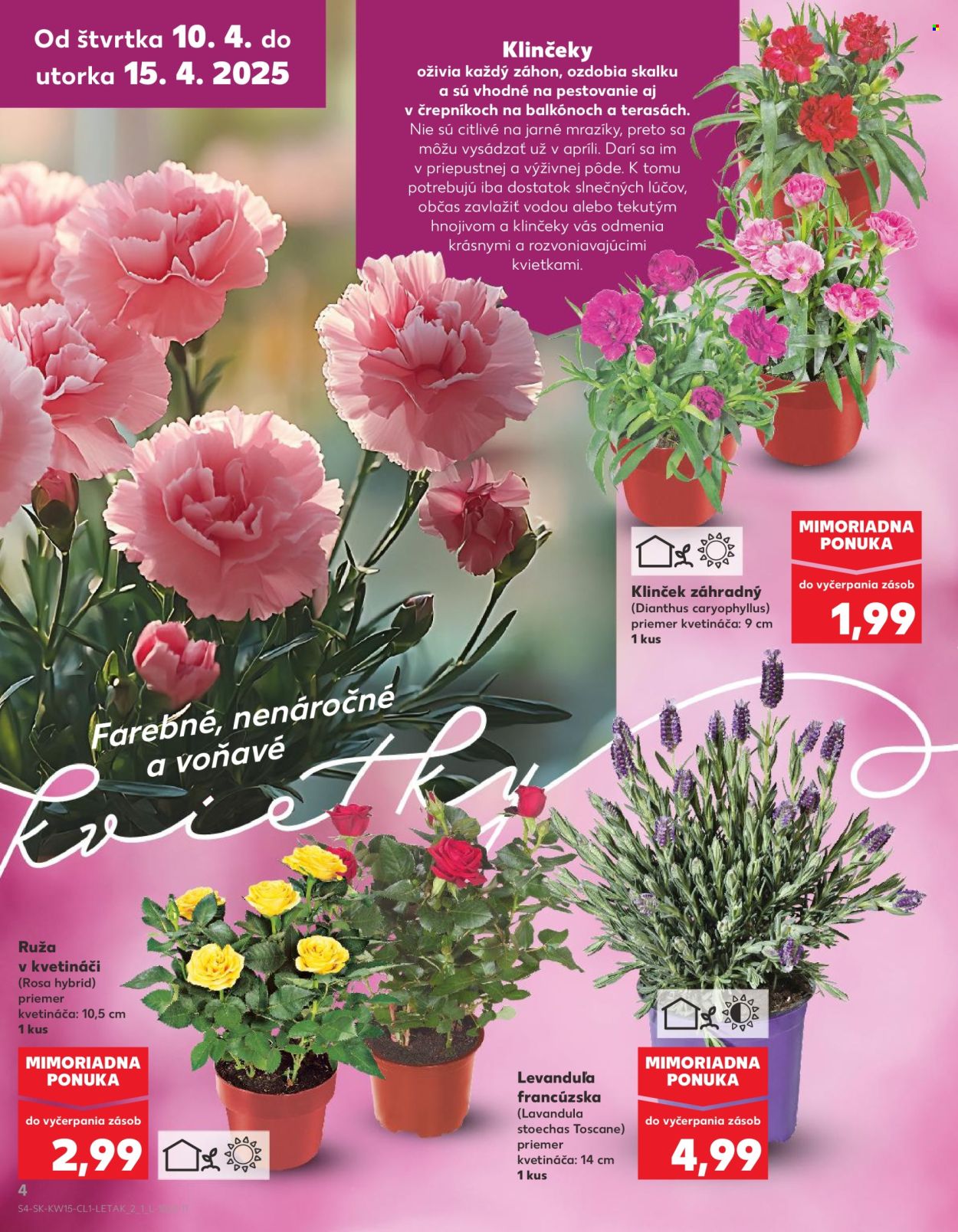 Leták Kaufland - 10.4.2025 - 6.5.2025. Strana 4