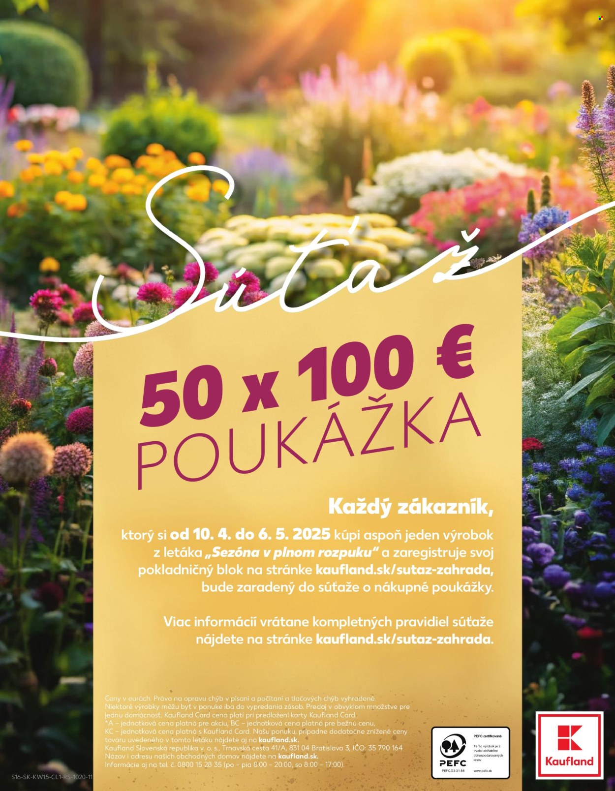 Leták Kaufland - 10.4.2025 - 6.5.2025. Strana 16