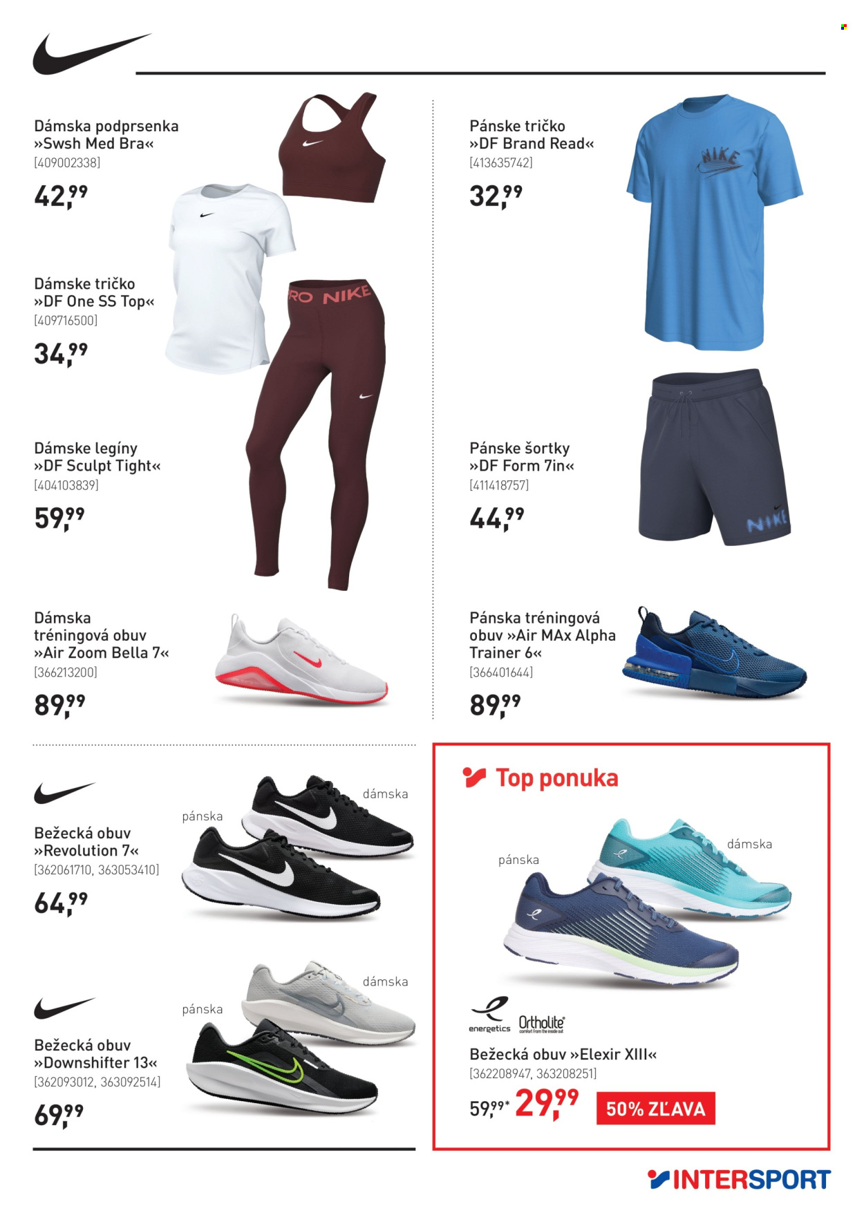Leták Intersport - 9.4.2025 - 20.4.2025. Strana 7