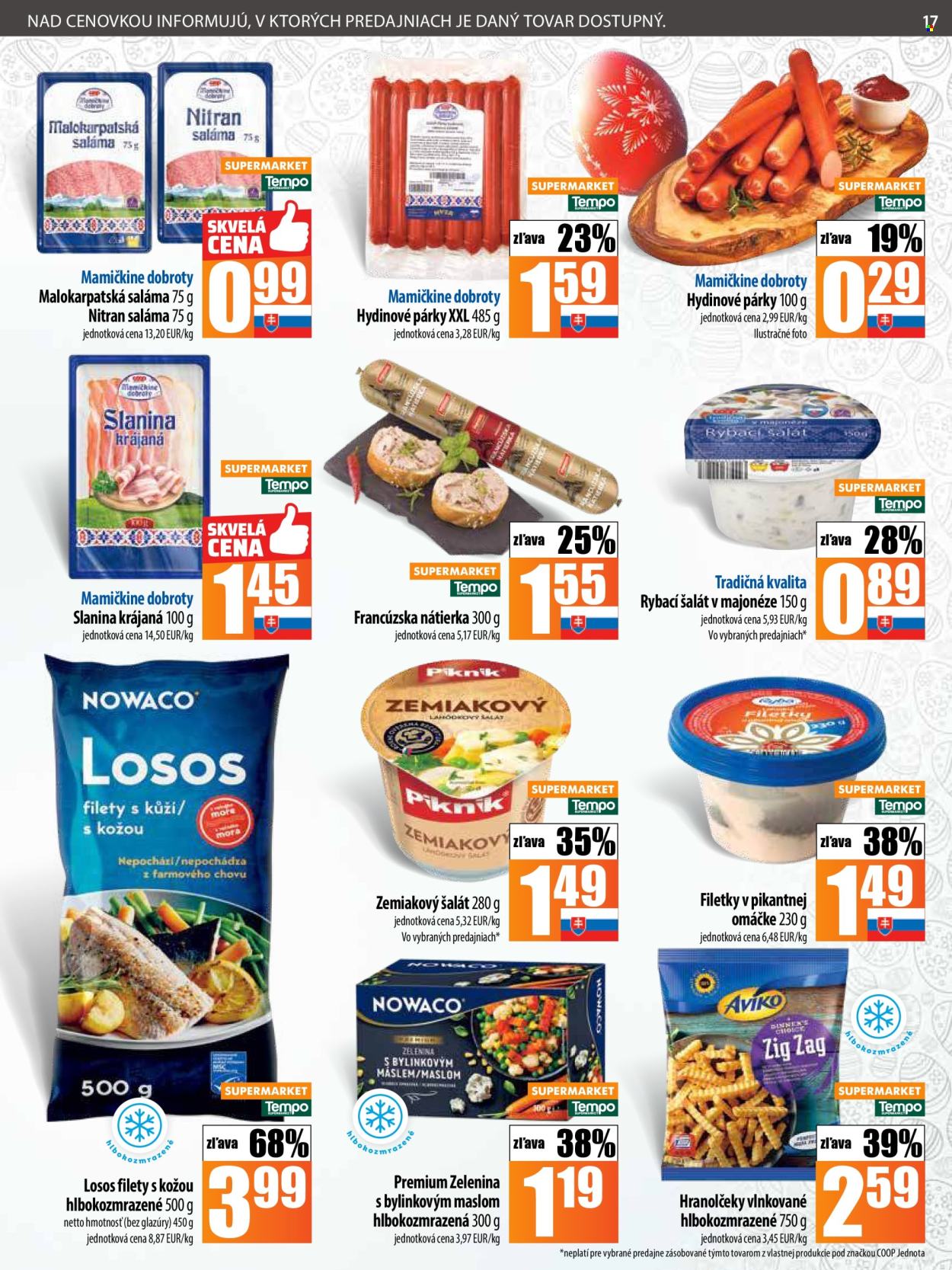 Leták COOP Jednota - 10.4.2025 - 16.4.2025. Strana 17