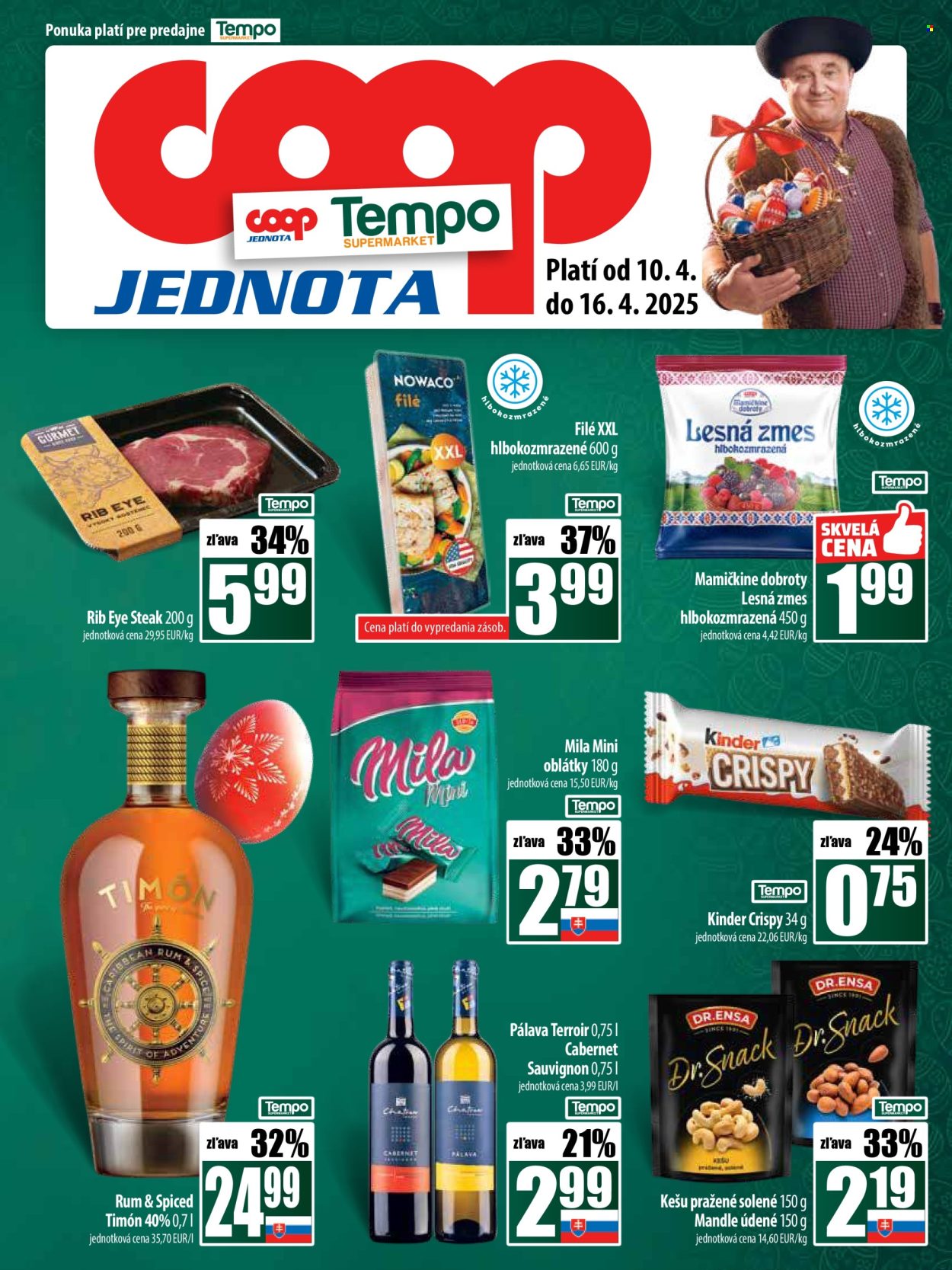 Leták COOP Jednota - 10.4.2025 - 16.4.2025. Strana 25