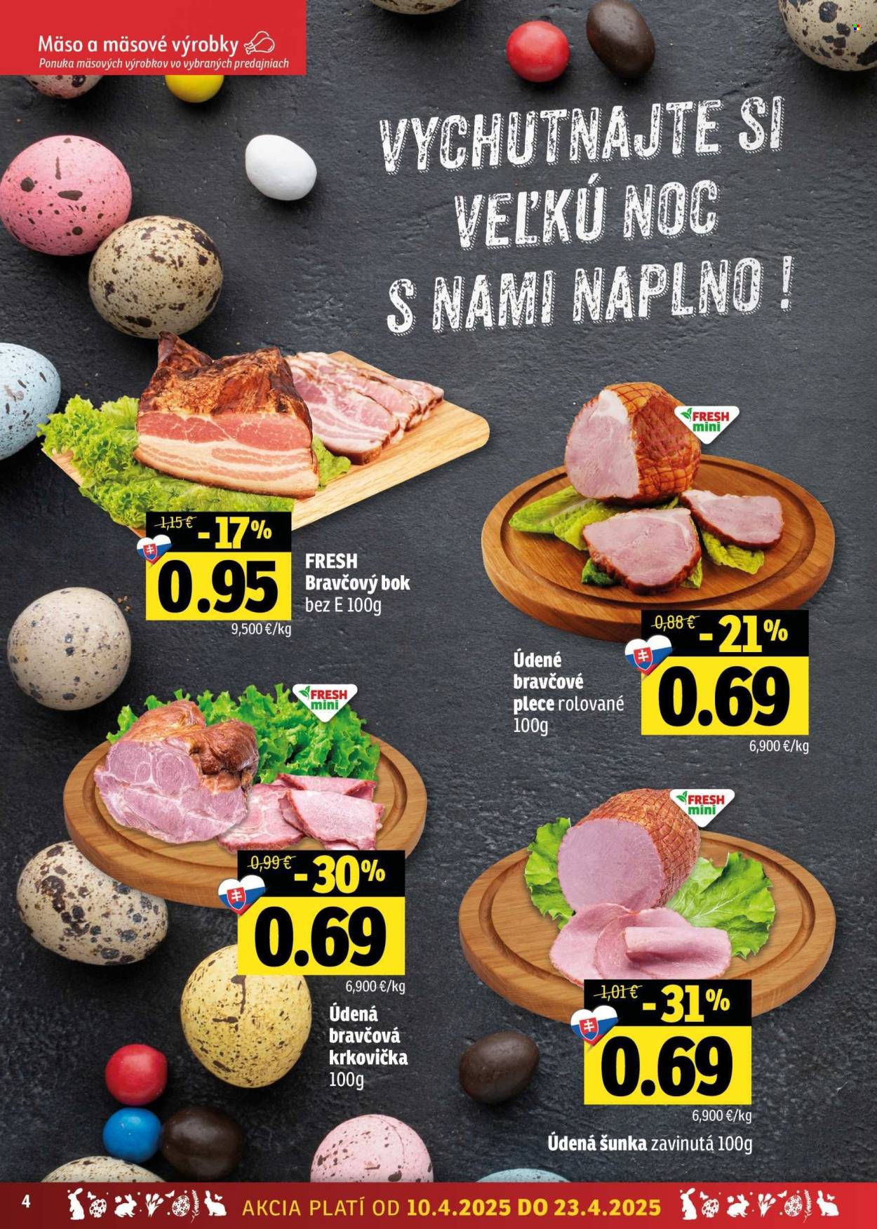 Leták FRESH - 10.4.2025 - 23.4.2025. Strana 4