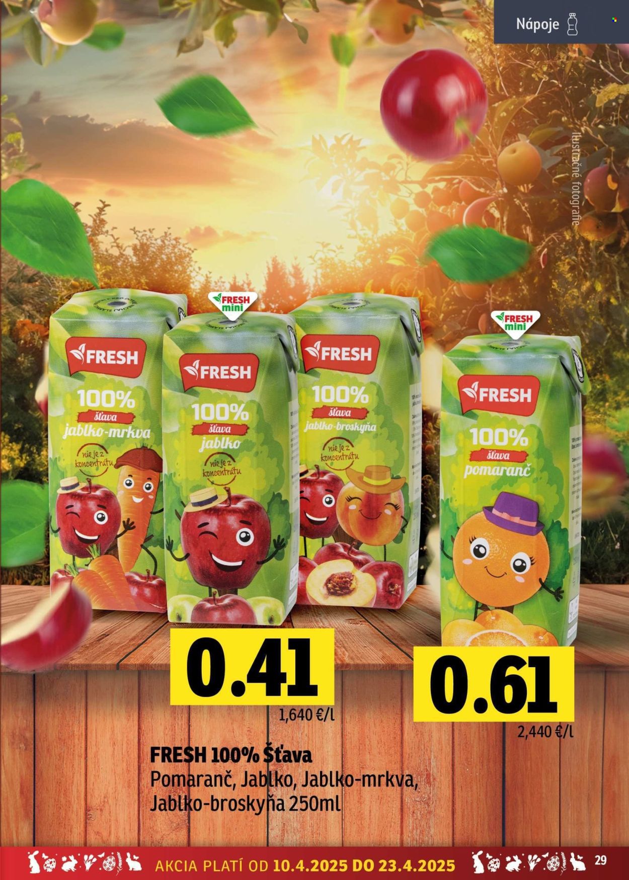 Leták FRESH - 10.4.2025 - 23.4.2025. Strana 29