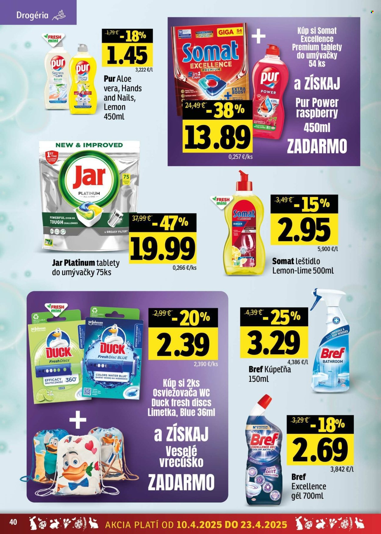 Leták FRESH - 10.4.2025 - 23.4.2025. Strana 40