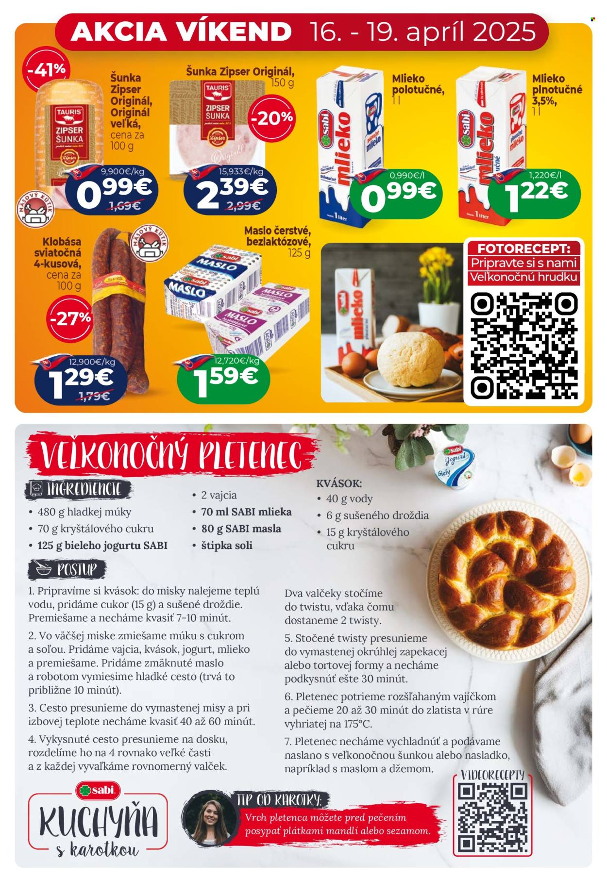 Leták Milk AGRO - 9.4.2025 - 22.4.2025. Strana 3