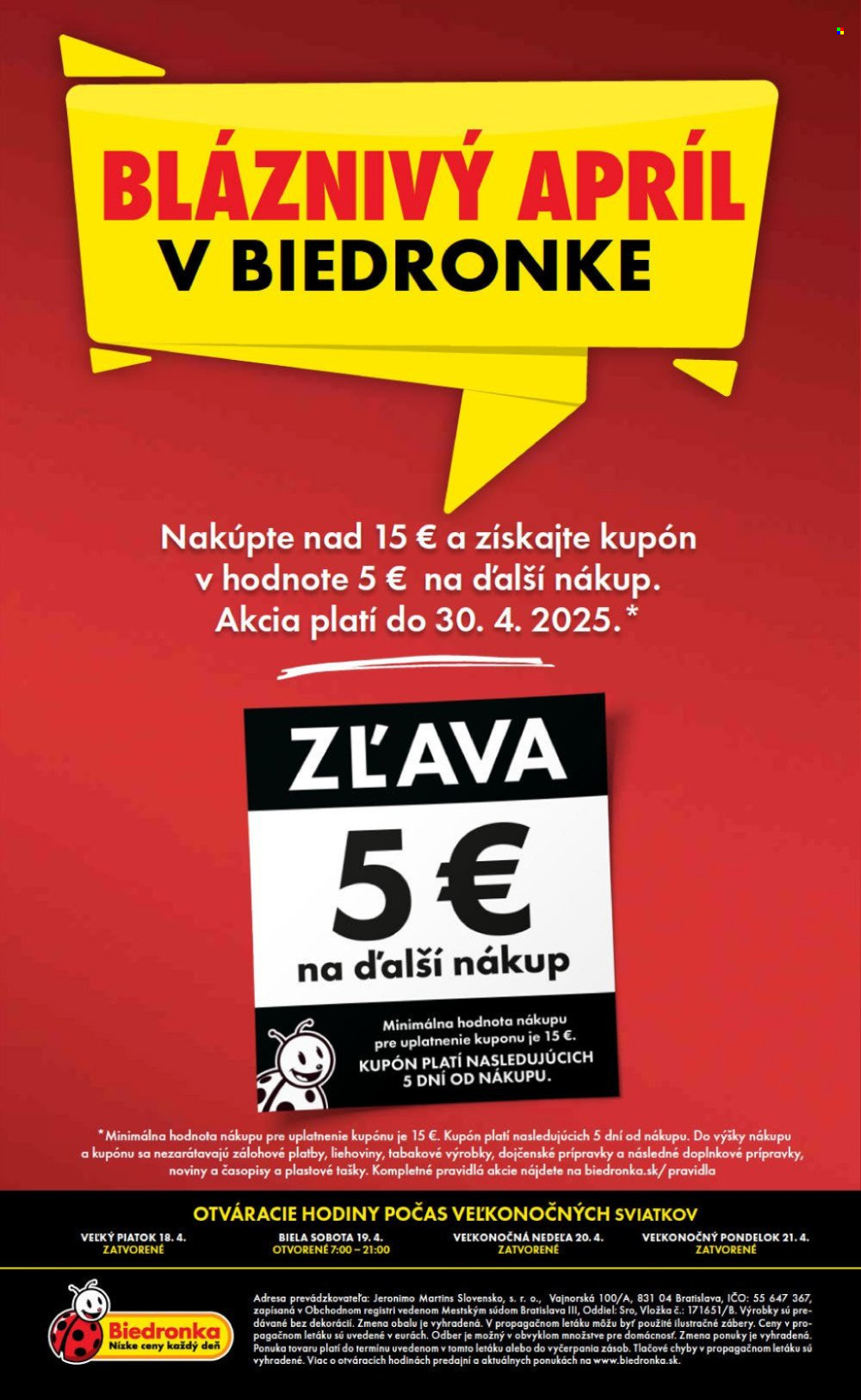 Leták Biedronka - 10.4.2025 - 21.4.2025. Strana 48