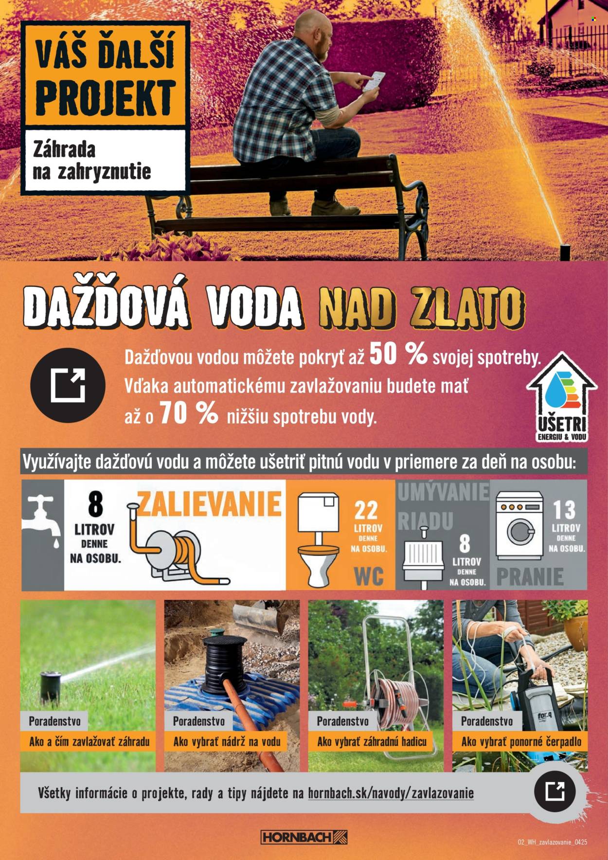 Leták Hornbach - 9.4.2025 - 23.4.2025. Strana 2