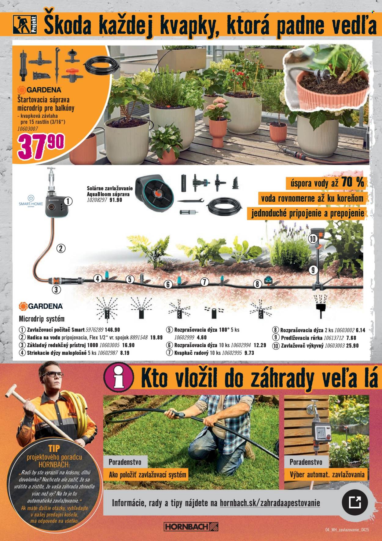Leták Hornbach - 9.4.2025 - 23.4.2025. Strana 4