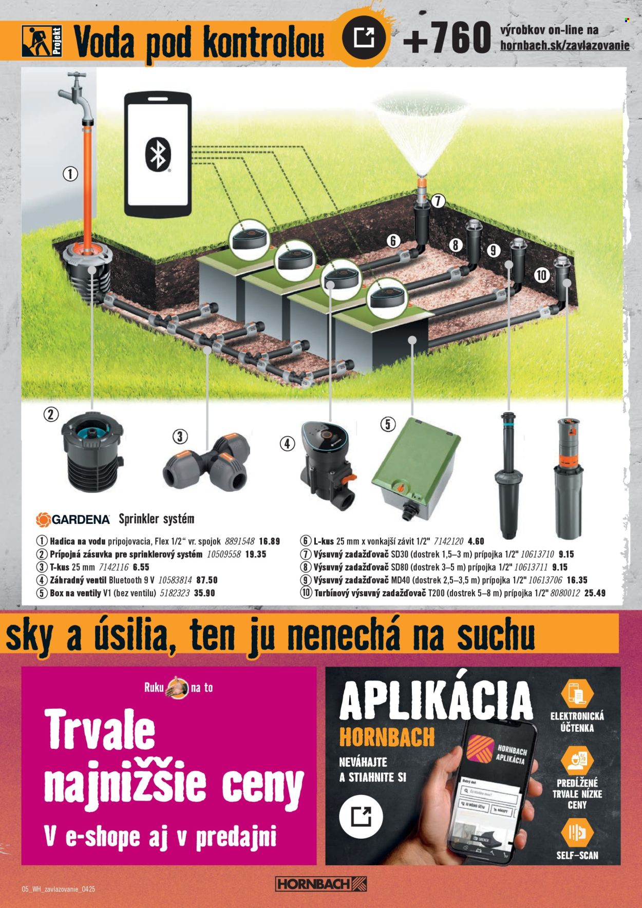 Leták Hornbach - 9.4.2025 - 23.4.2025. Strana 5