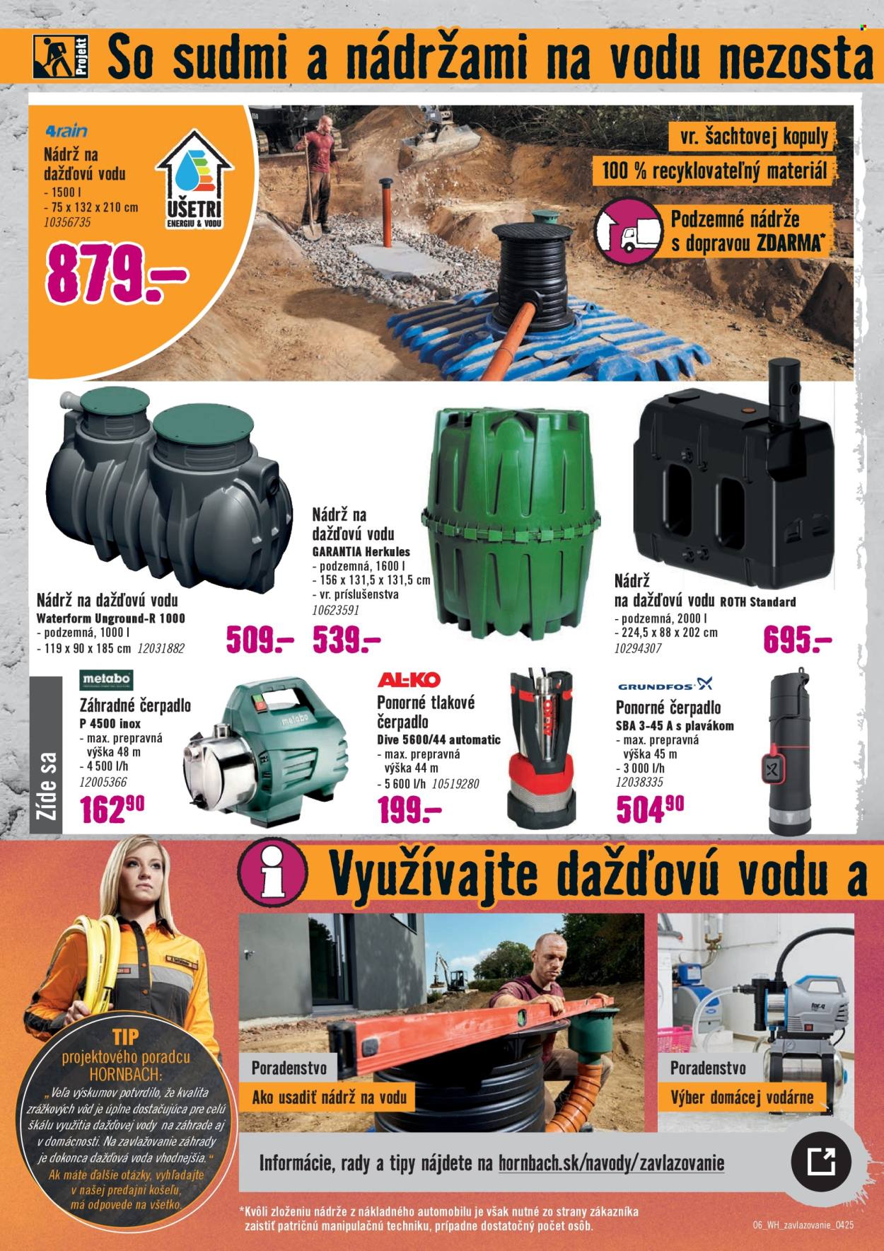 Leták Hornbach - 9.4.2025 - 23.4.2025. Strana 6