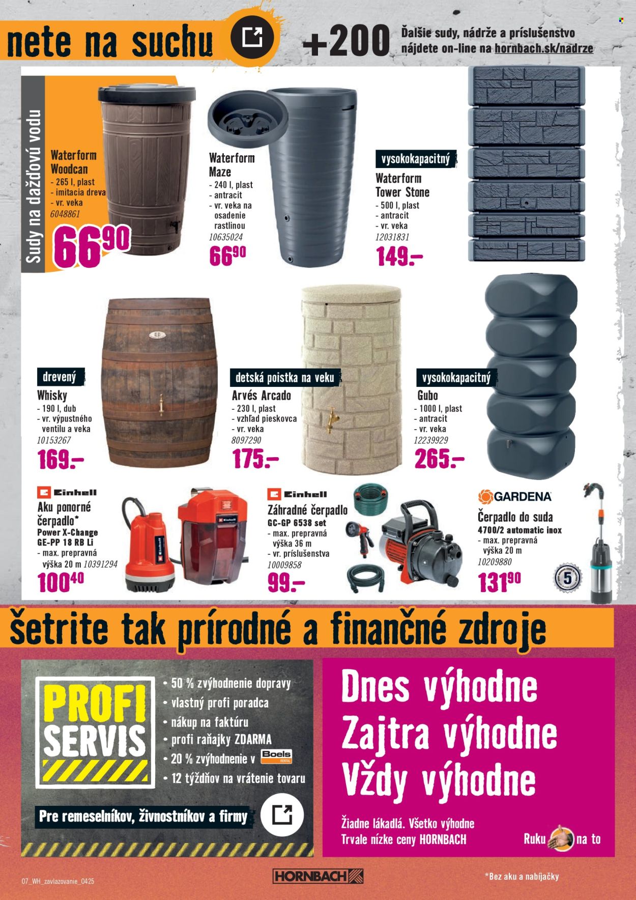 Leták Hornbach - 9.4.2025 - 23.4.2025. Strana 7