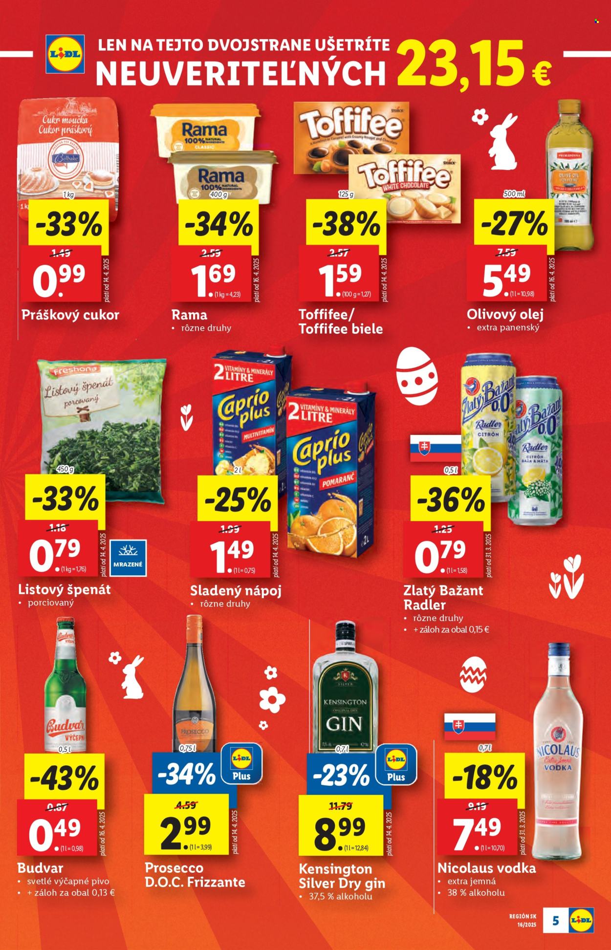 Leták Lidl - 14.4.2025 - 19.4.2025. Strana 5