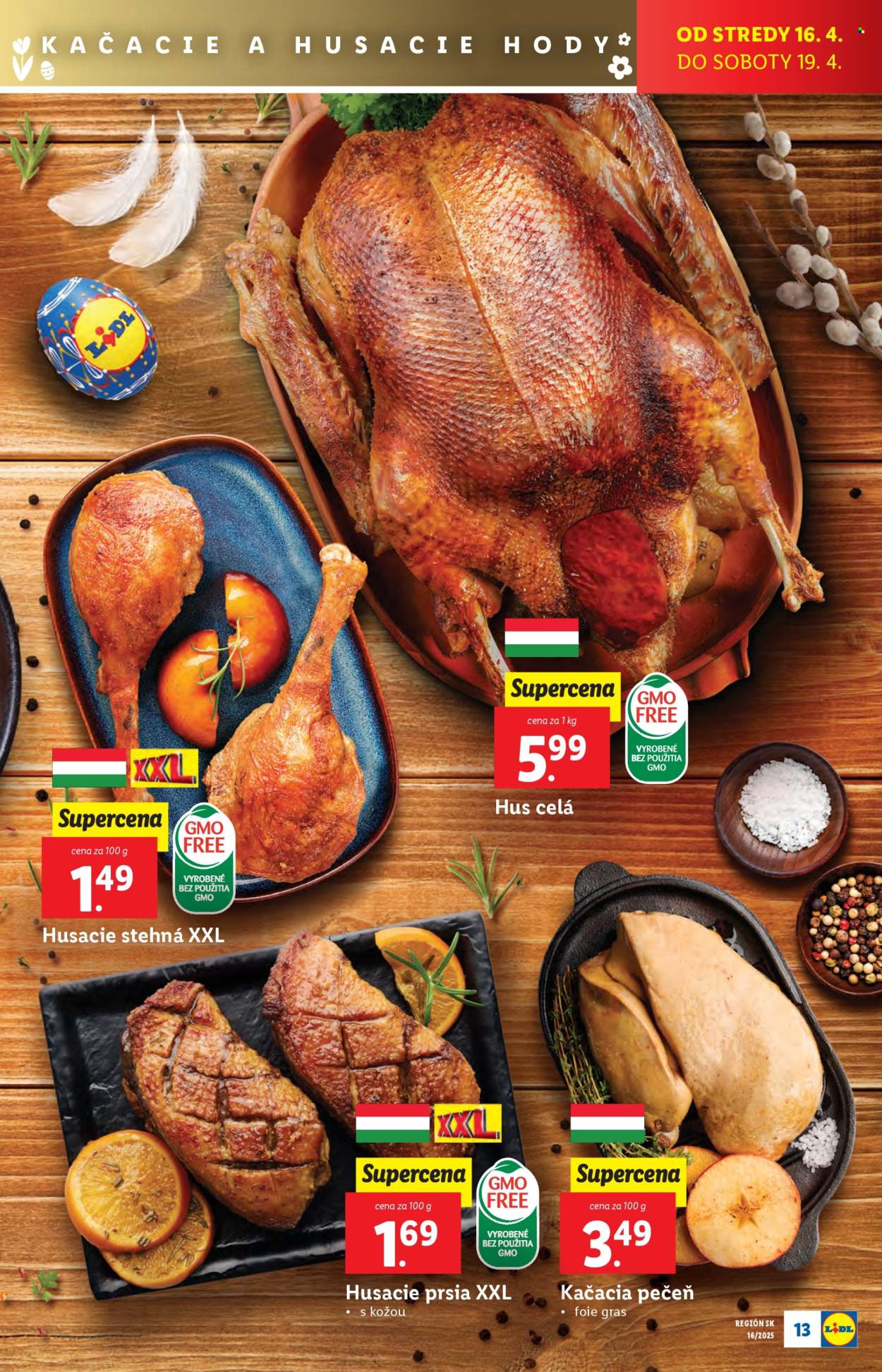 Leták Lidl - 14.4.2025 - 19.4.2025. Strana 13