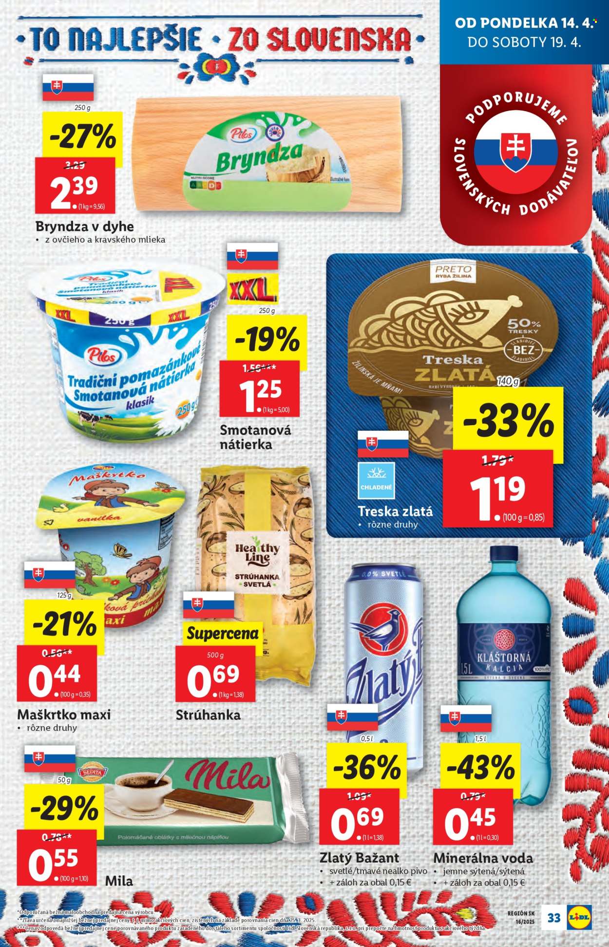 Leták Lidl - 14.4.2025 - 19.4.2025. Strana 35
