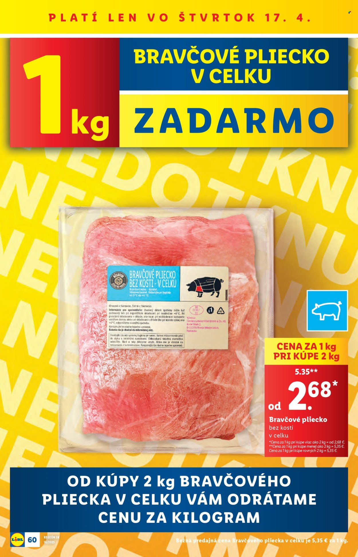 Leták Lidl - 14.4.2025 - 19.4.2025. Strana 66