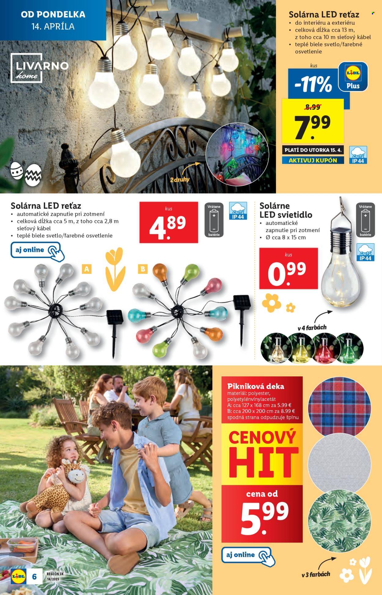 Leták Lidl - 14.4.2025 - 19.4.2025. Strana 80