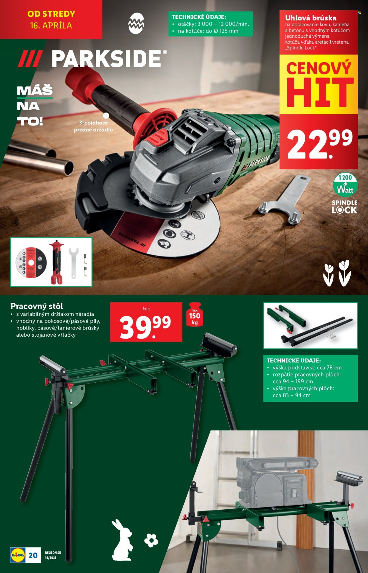 Leták Lidl - 14.4.2025 - 19.4.2025. Strana 96