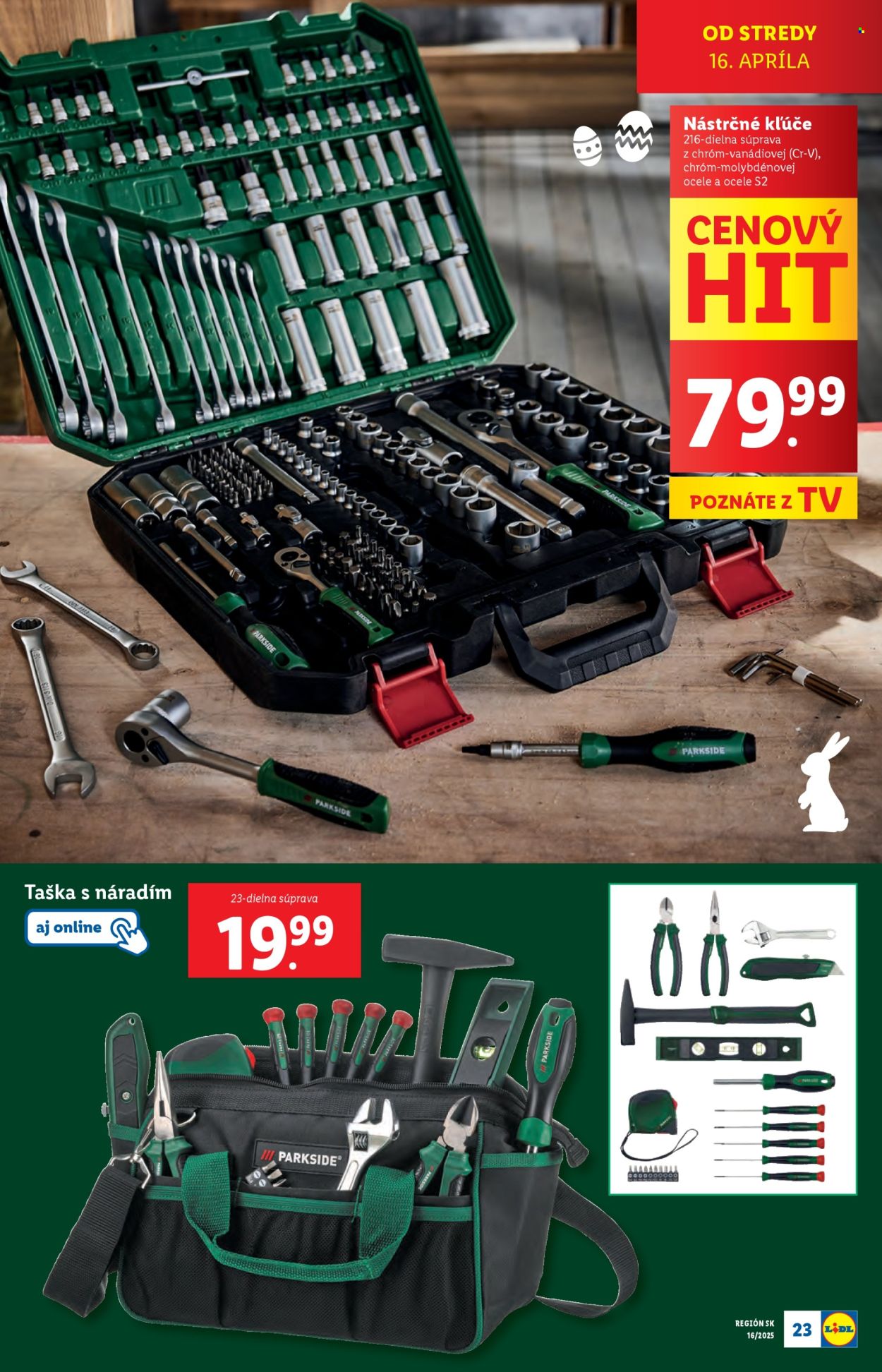 Leták Lidl - 14.4.2025 - 19.4.2025. Strana 99