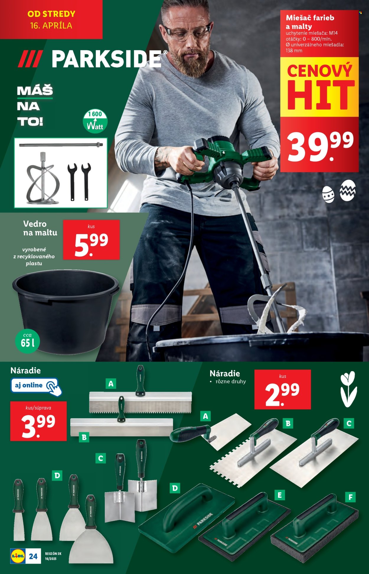 Leták Lidl - 14.4.2025 - 19.4.2025. Strana 100