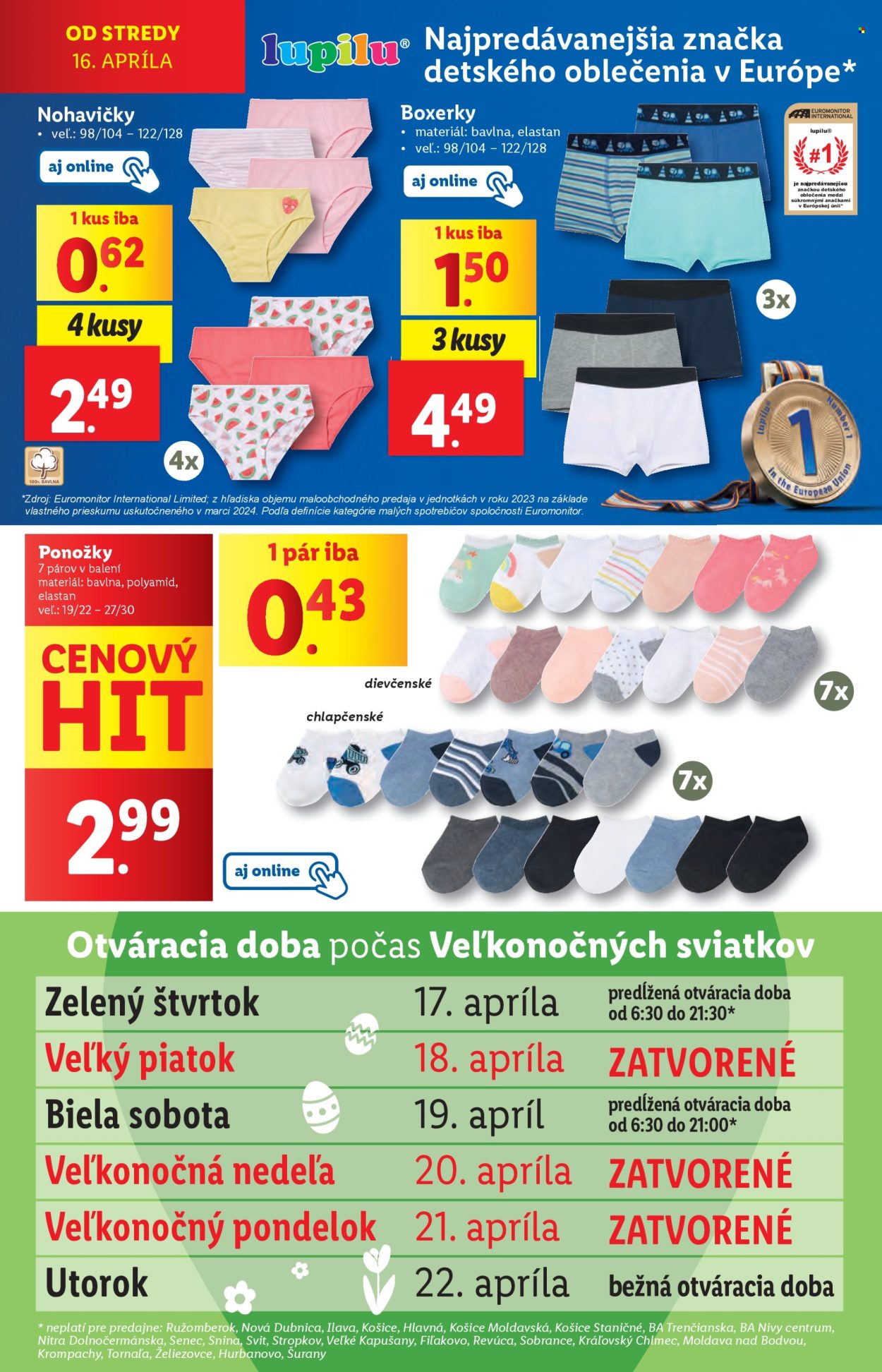 Leták Lidl - 14.4.2025 - 19.4.2025. Strana 106