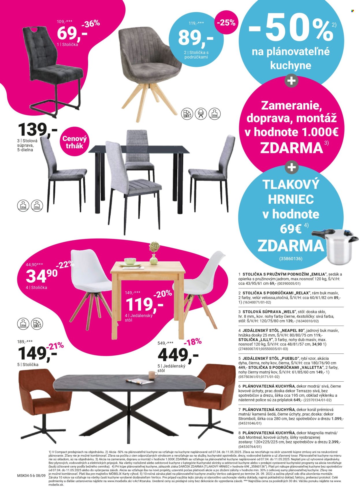 Leták Möbelix - 7.4.2025 - 11.5.2025. Strana 8