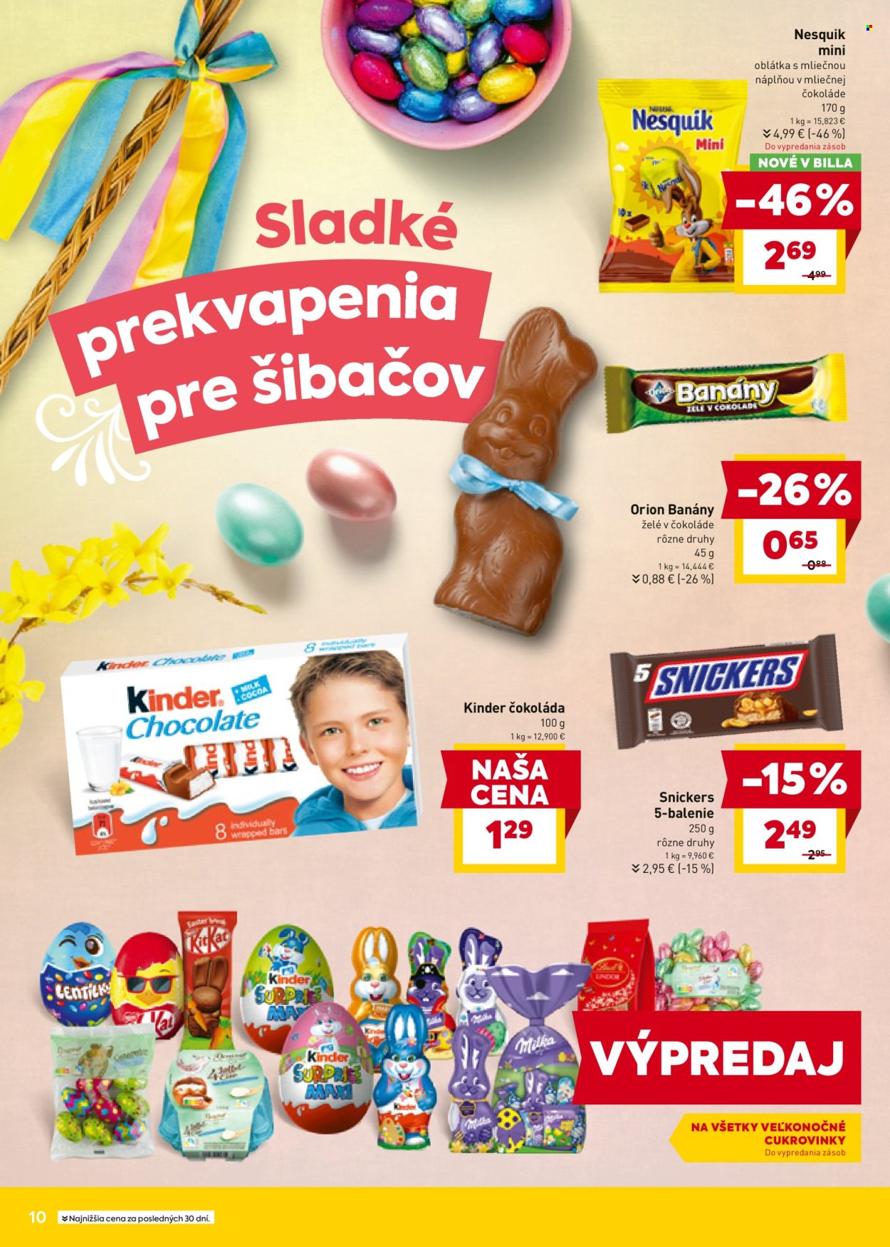 Leták Billa - 14.4.2025 - 22.4.2025. Strana 10