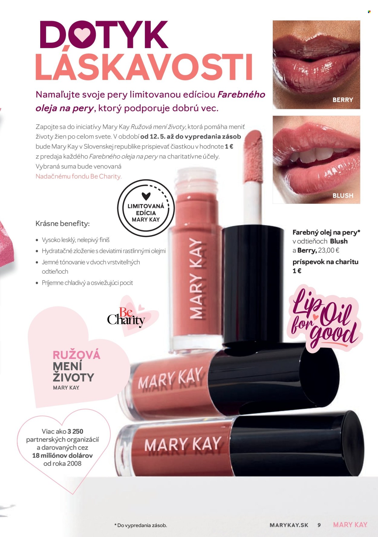 Leták Mary Kay. Strana 9
