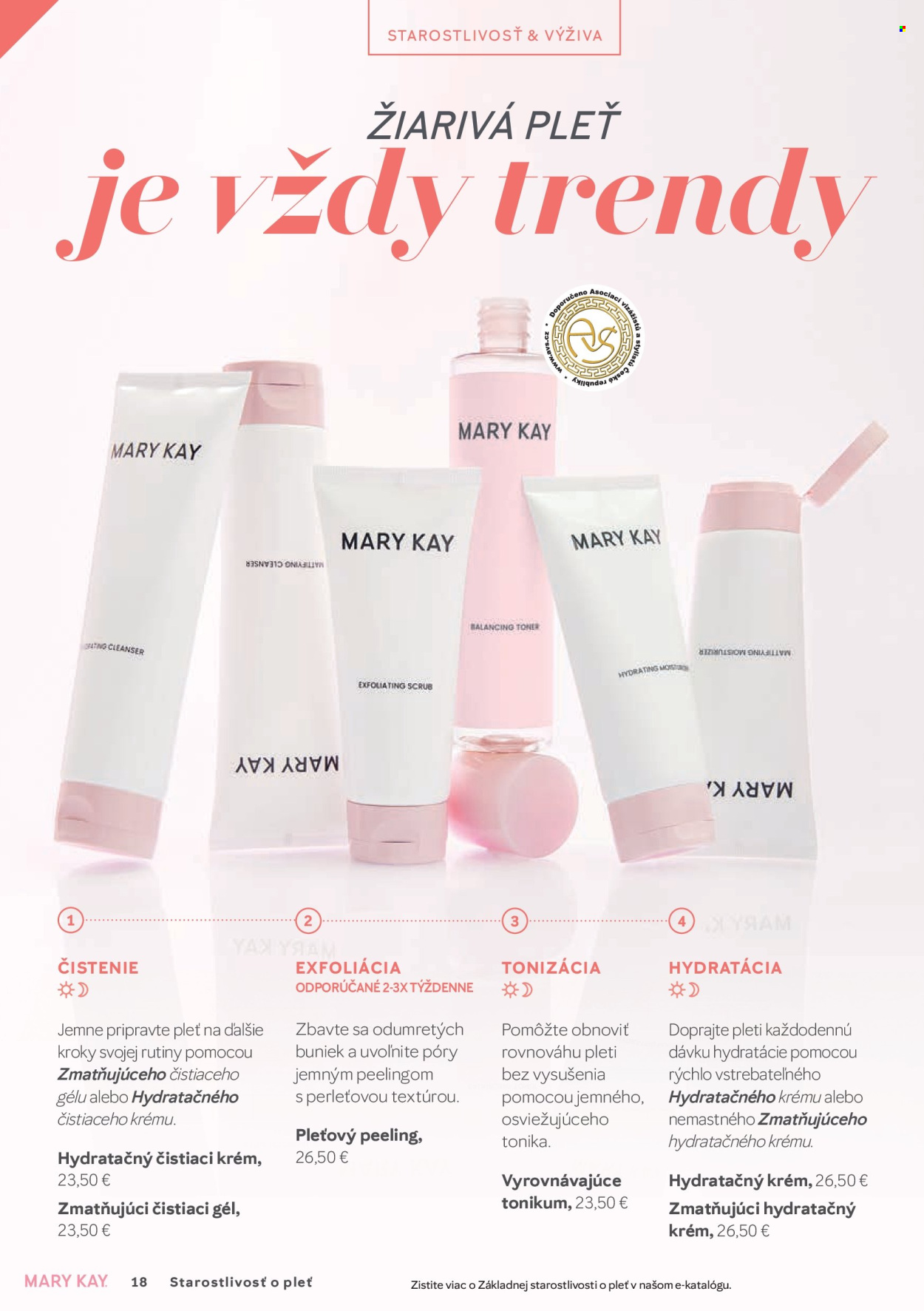 Leták Mary Kay. Strana 18