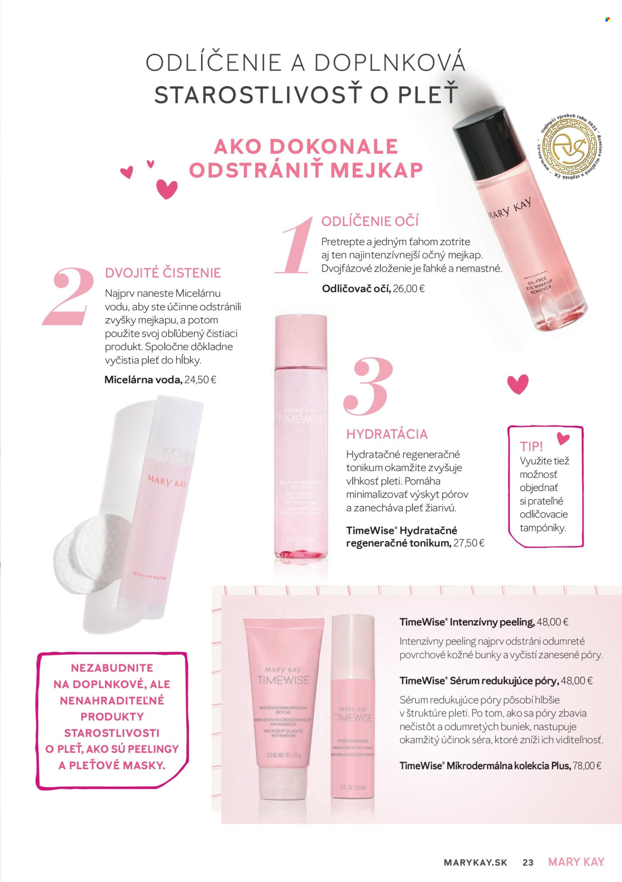 Leták Mary Kay. Strana 23