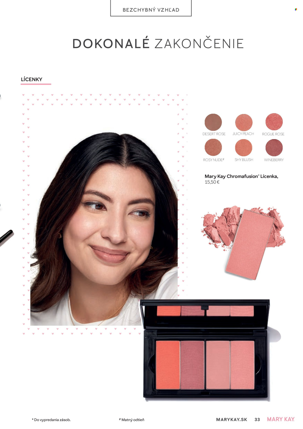 Leták Mary Kay. Strana 33