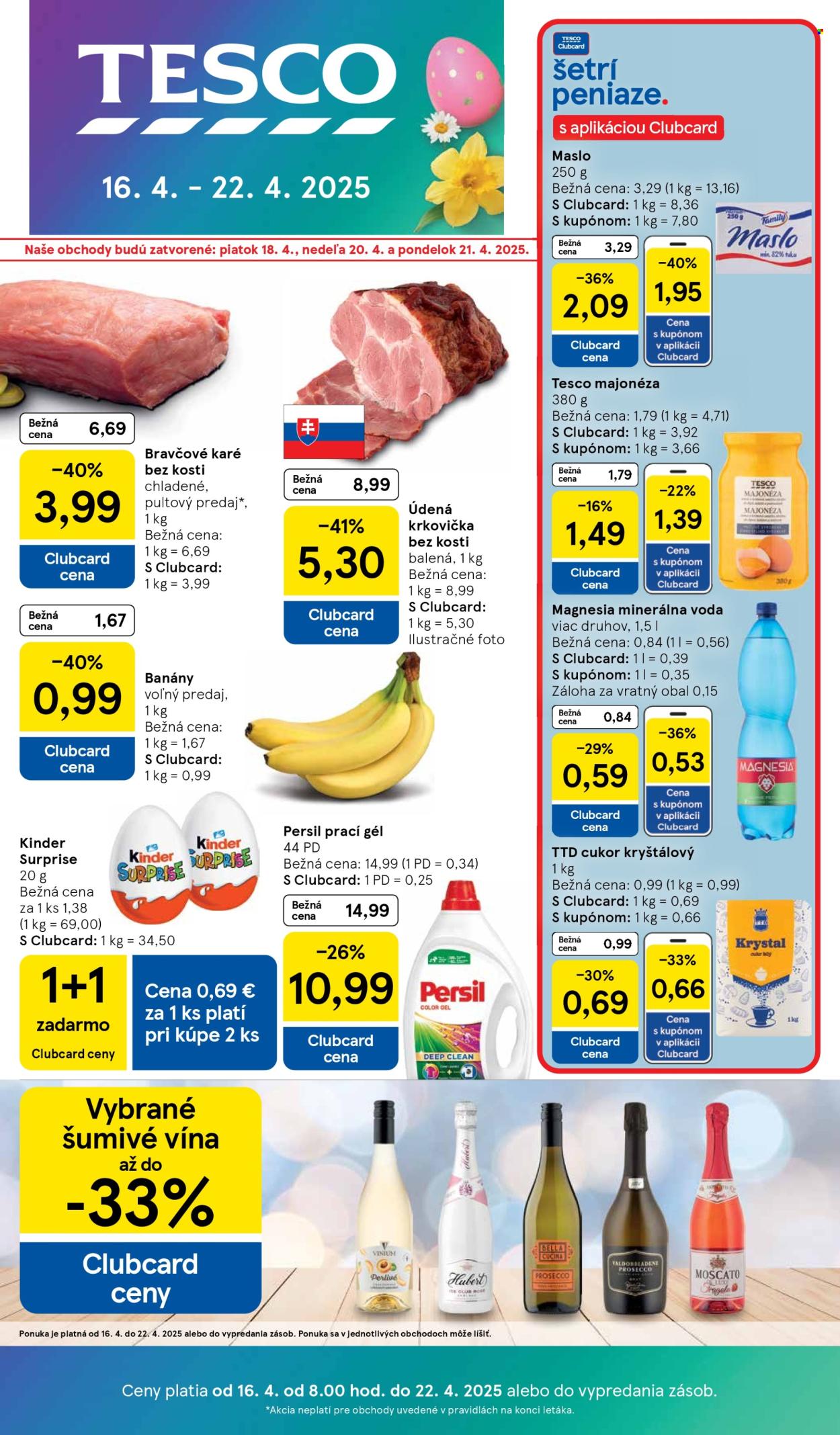 Leták TESCO - 16.4.2025 - 22.4.2025. Strana 1