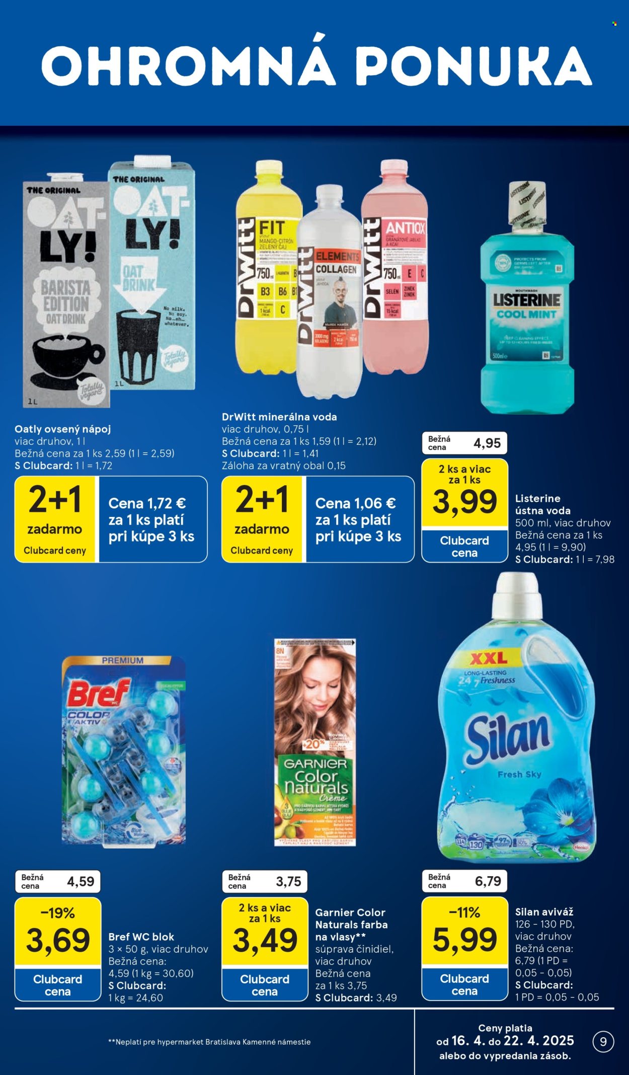 Leták TESCO - 16.4.2025 - 22.4.2025. Strana 9