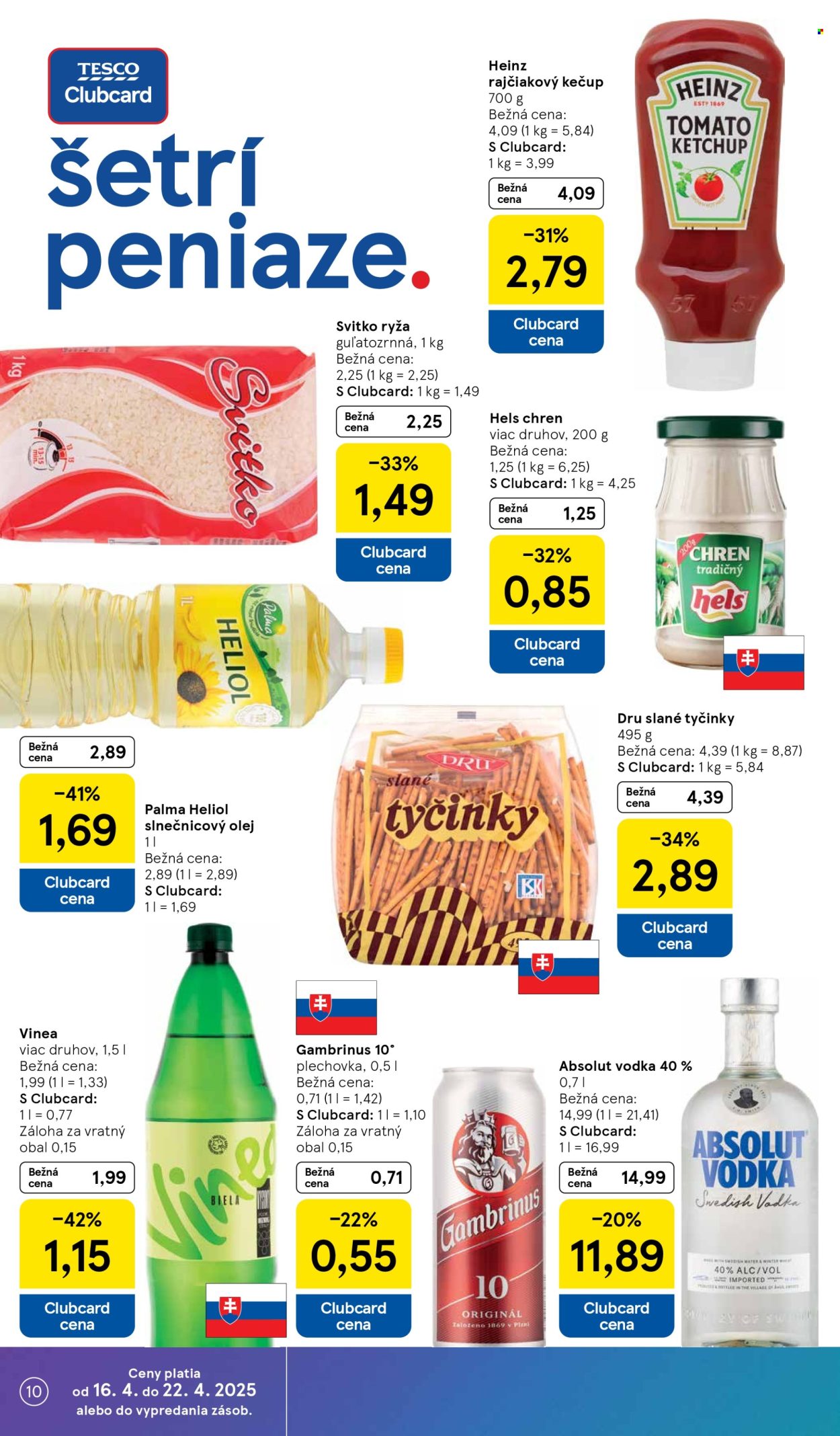 Leták TESCO - 16.4.2025 - 22.4.2025. Strana 10