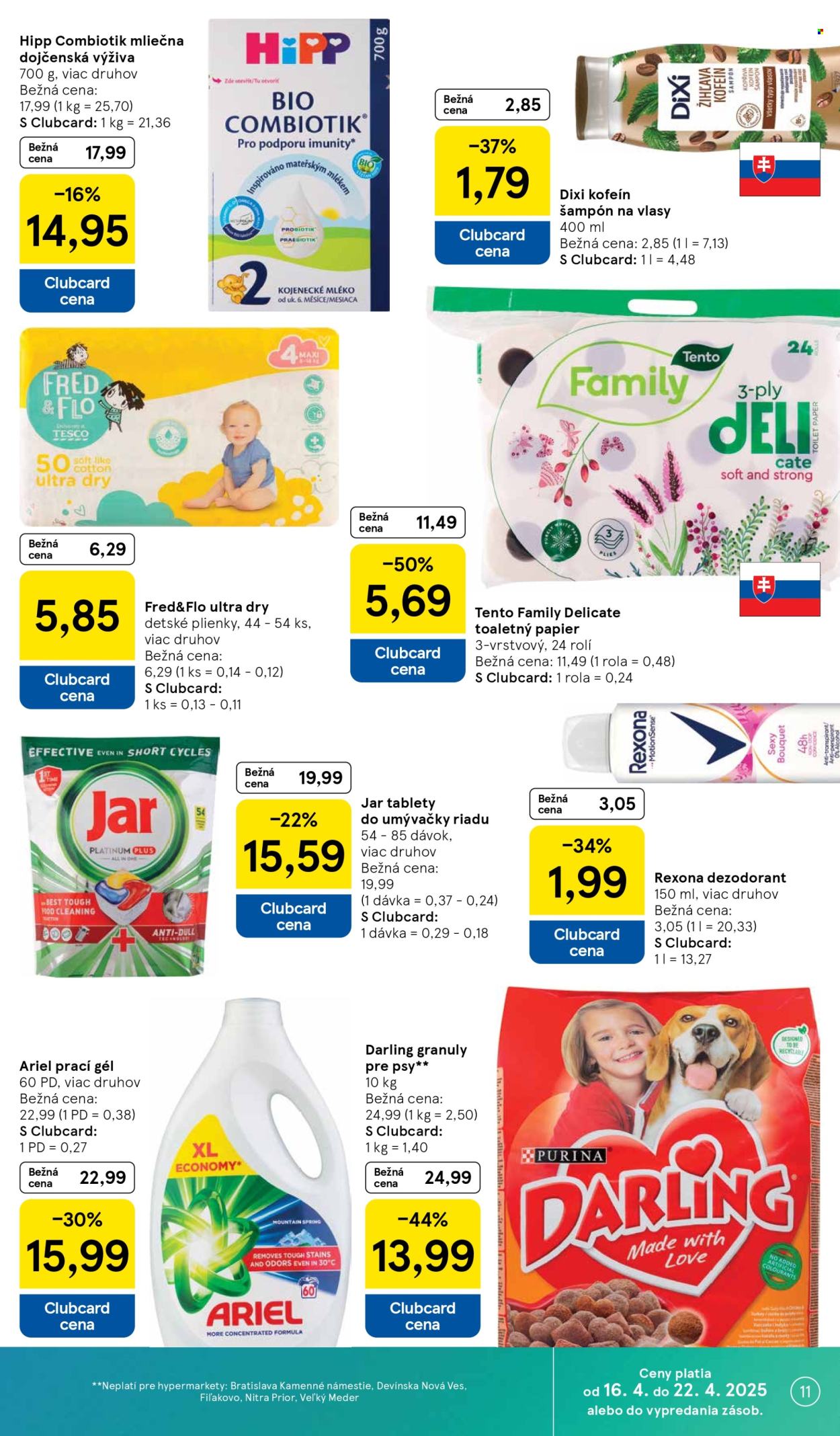 Leták TESCO - 16.4.2025 - 22.4.2025. Strana 11