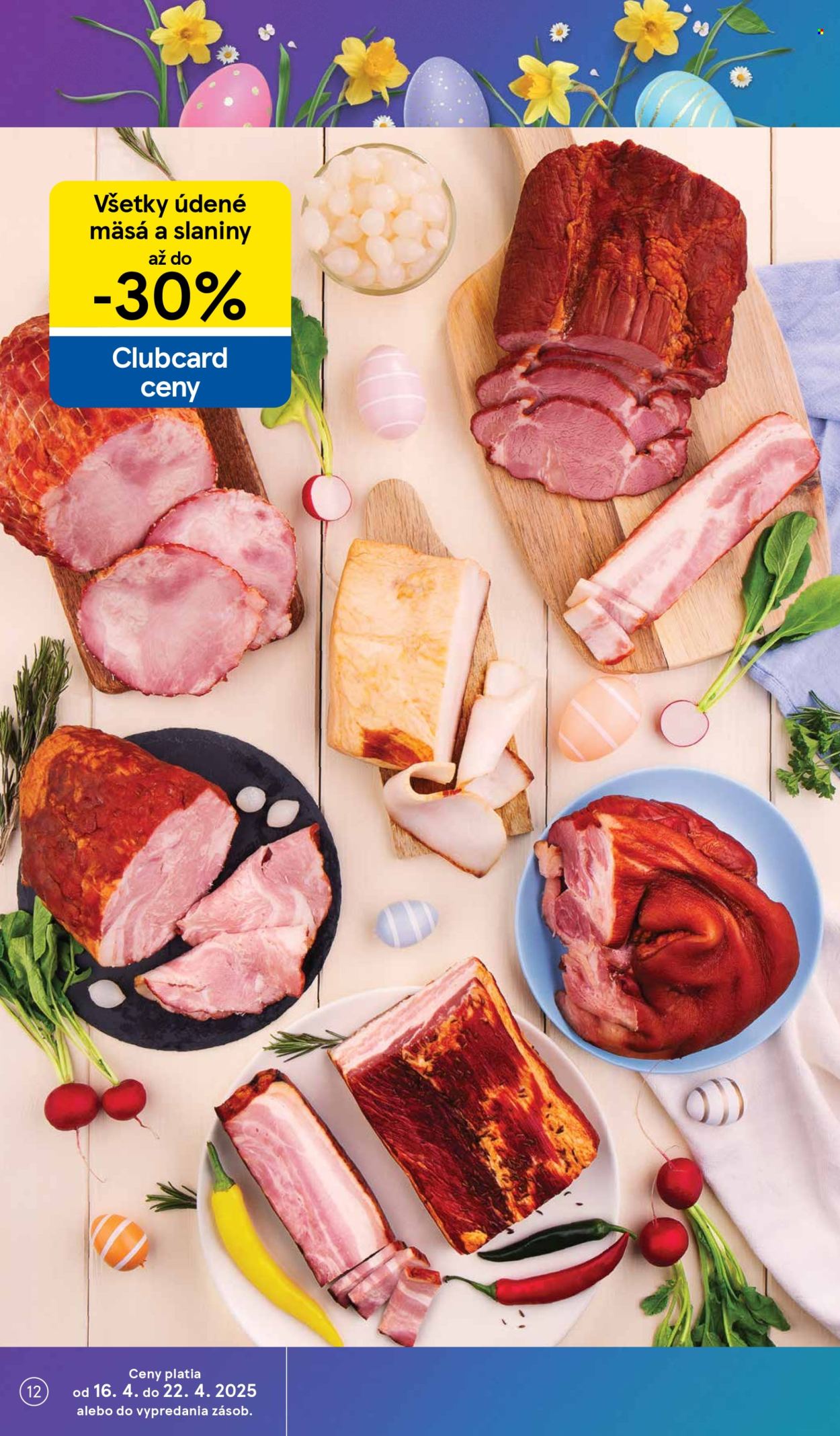 Leták TESCO - 16.4.2025 - 22.4.2025. Strana 12