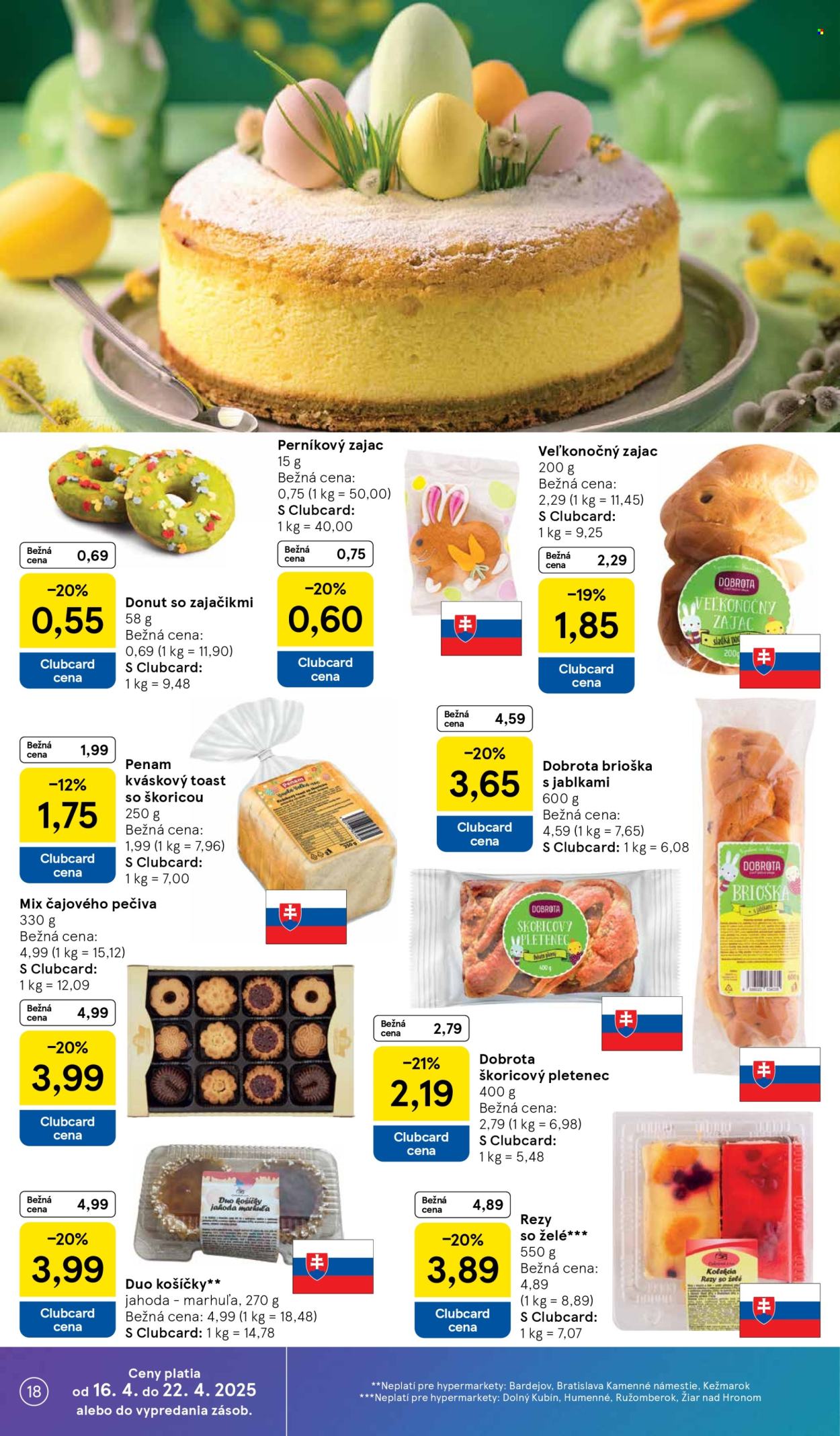 Leták TESCO - 16.4.2025 - 22.4.2025. Strana 18
