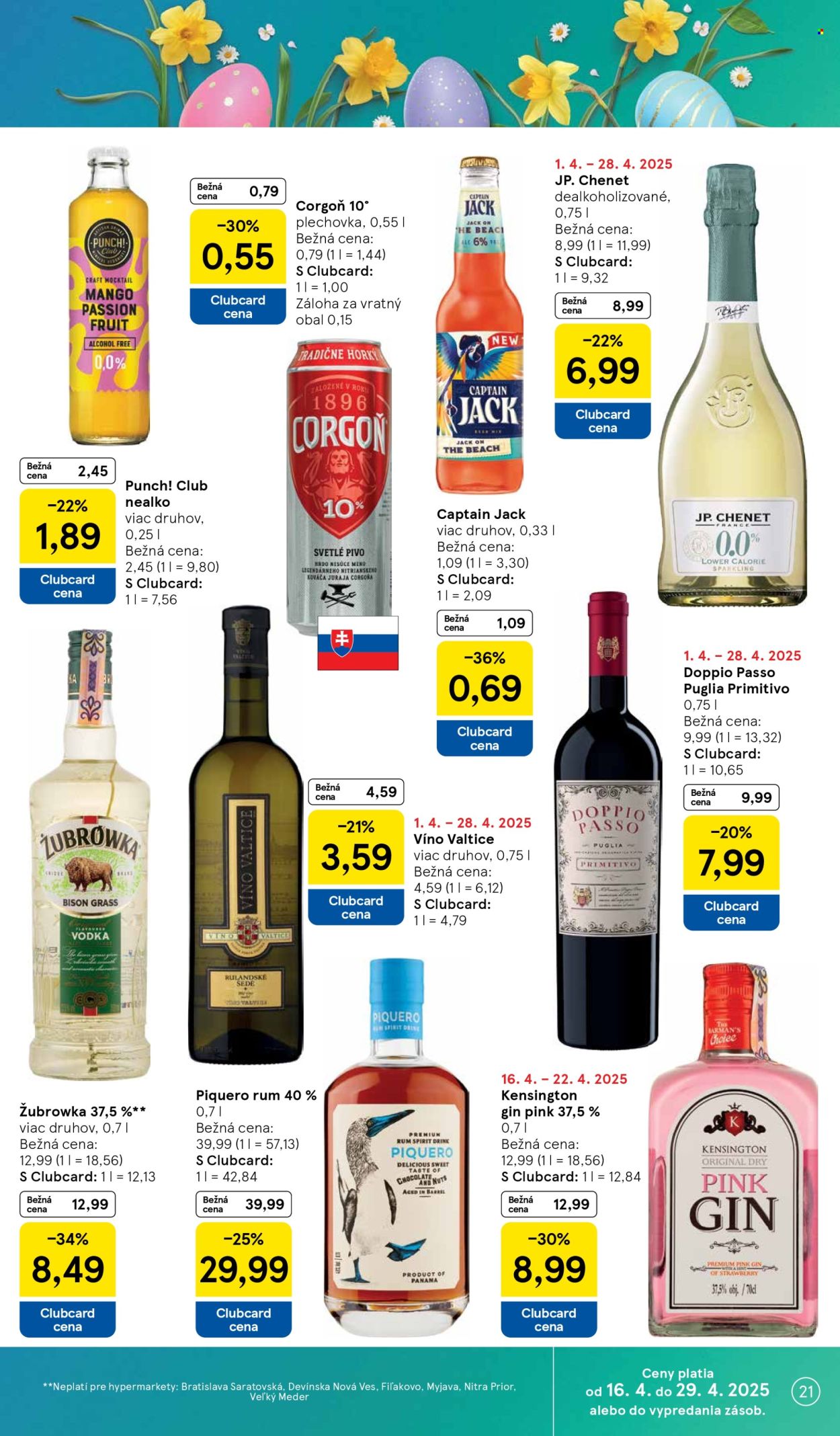 Leták TESCO - 16.4.2025 - 22.4.2025. Strana 21