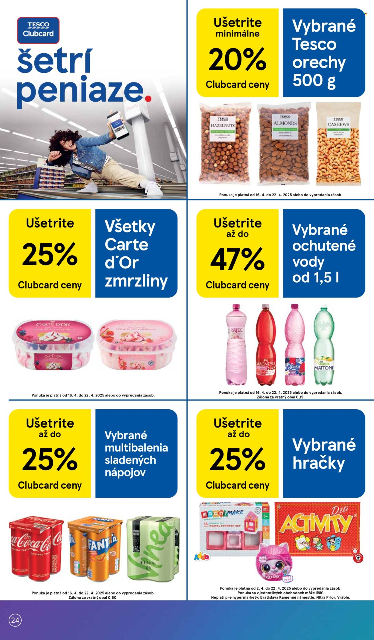 Leták TESCO - 16.4.2025 - 22.4.2025. Strana 24