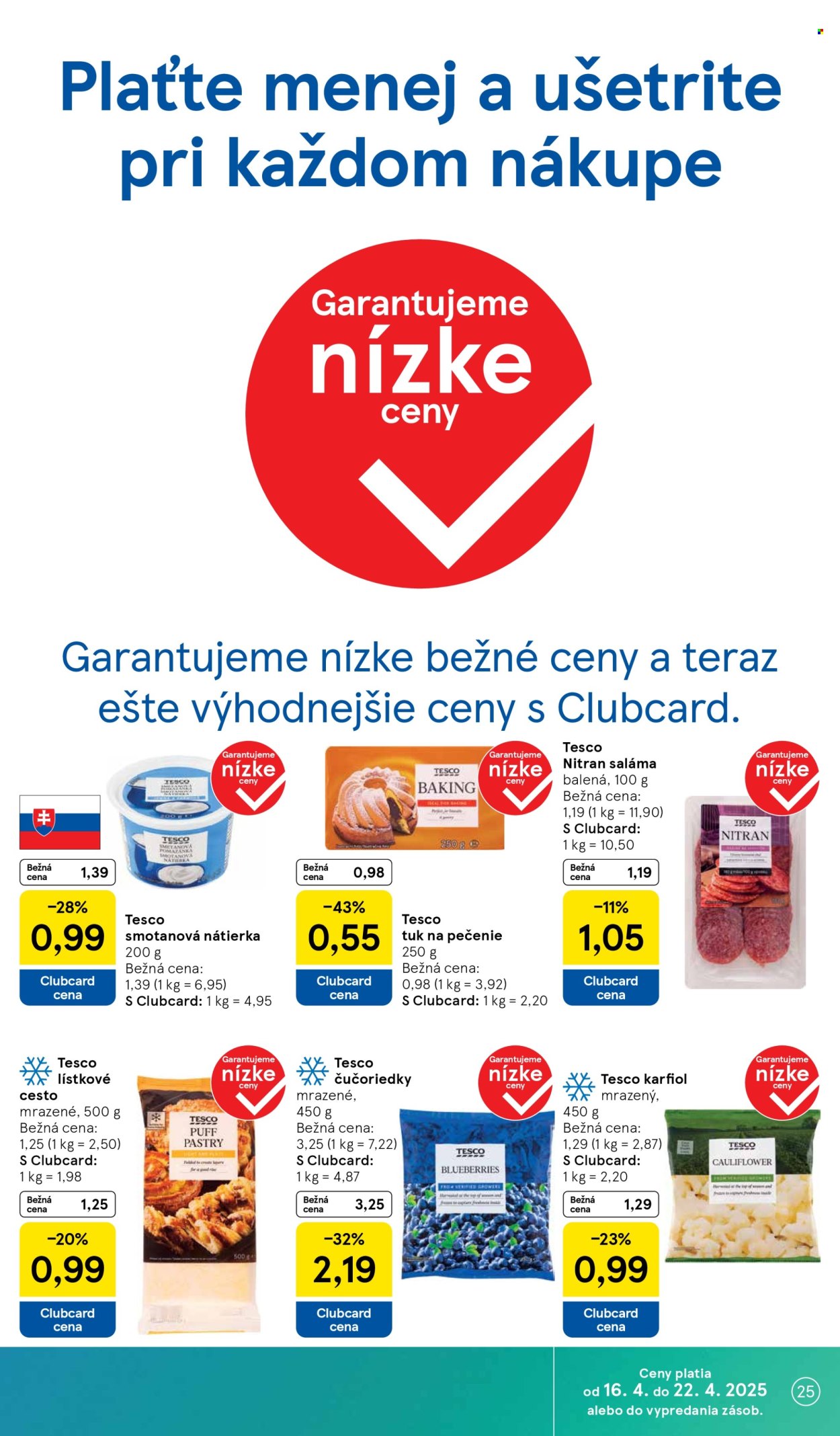 Leták TESCO - 16.4.2025 - 22.4.2025. Strana 25