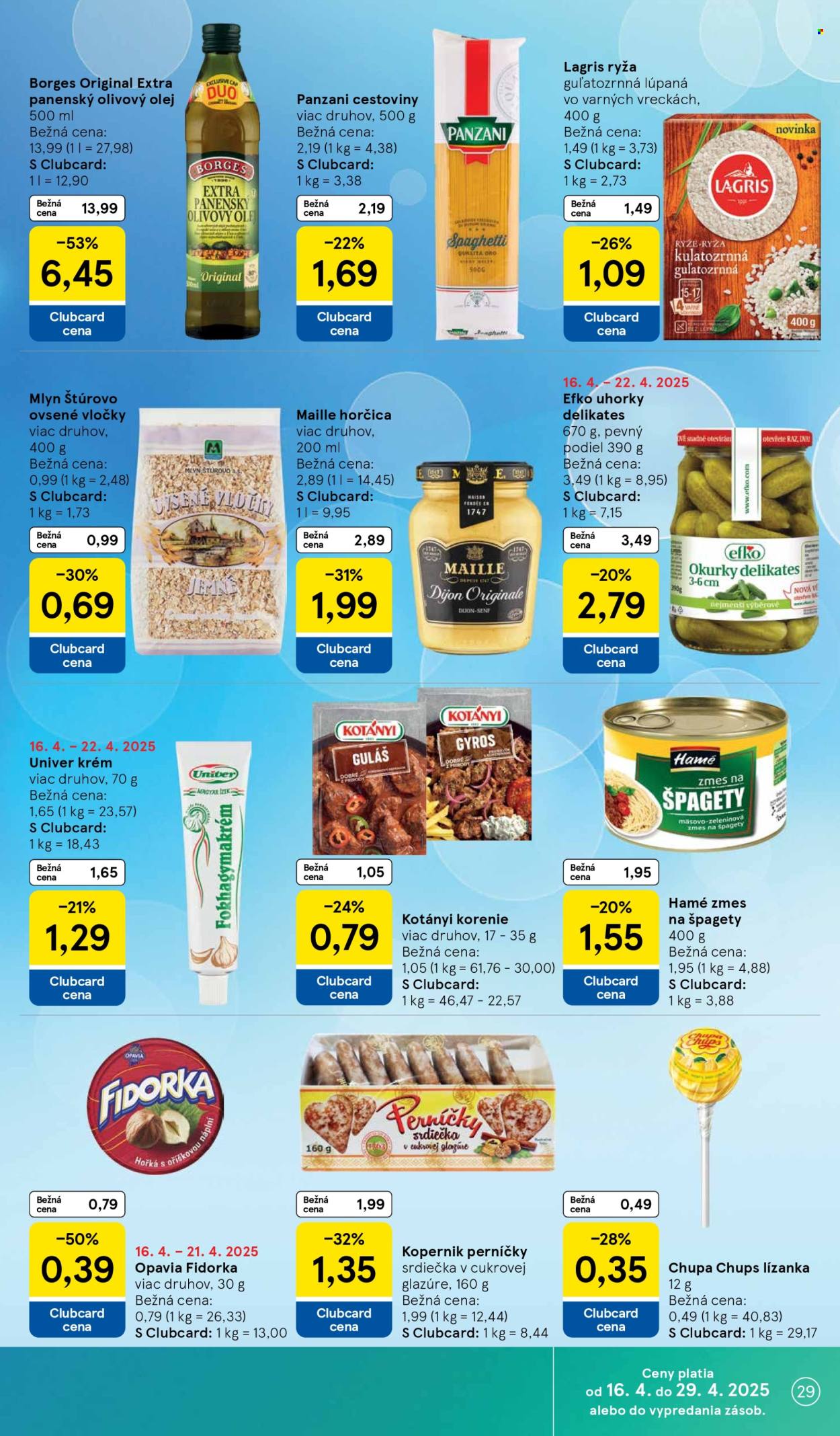Leták TESCO - 16.4.2025 - 22.4.2025. Strana 29