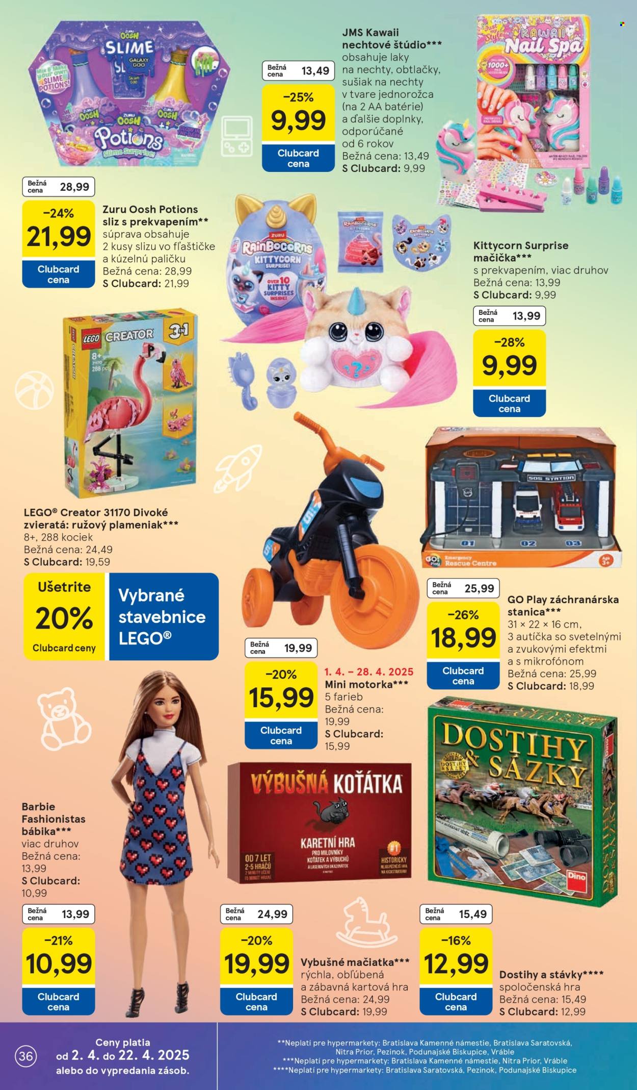 Leták TESCO - 16.4.2025 - 22.4.2025. Strana 36