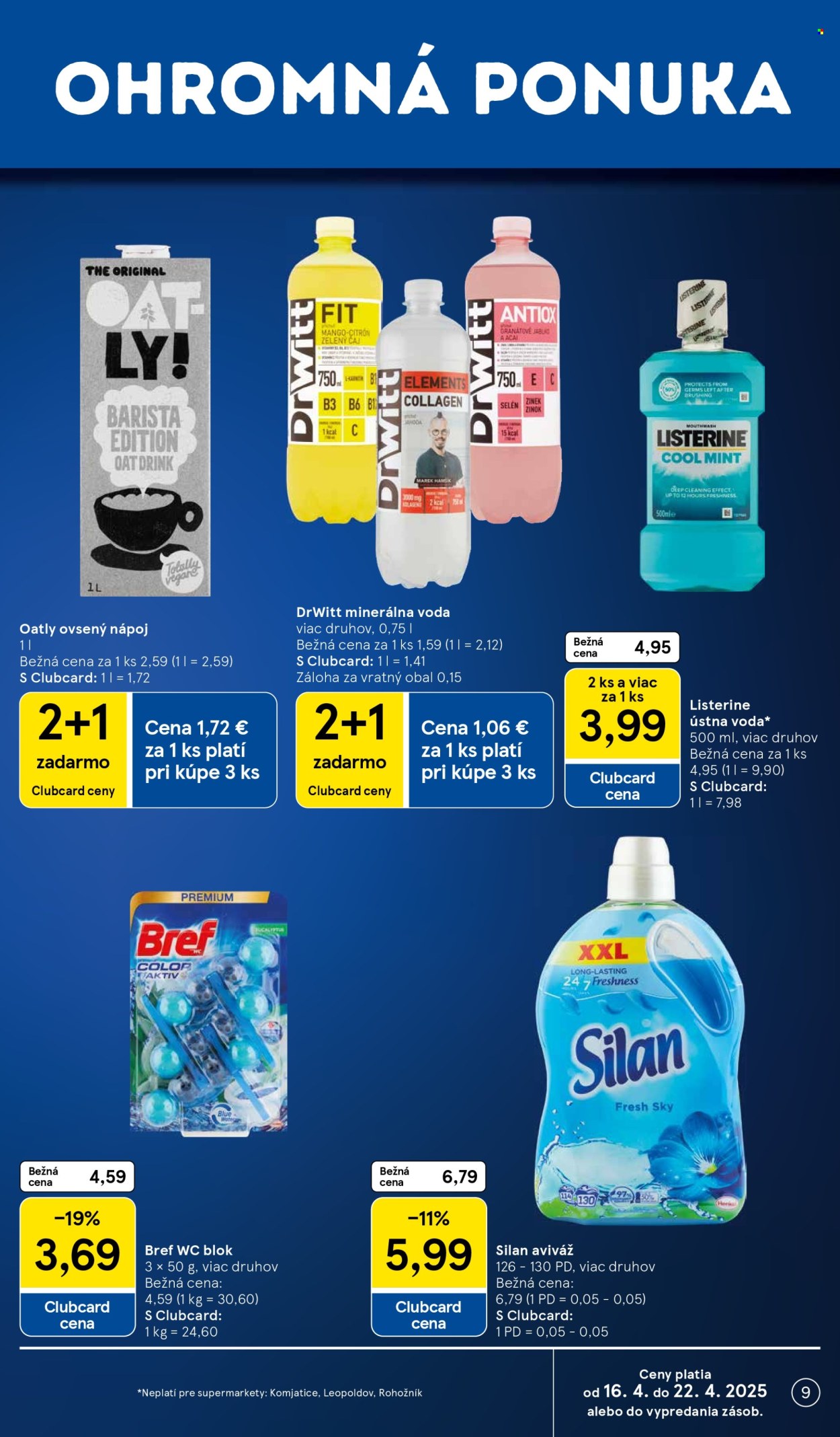 Leták TESCO supermarket - 16.4.2025 - 22.4.2025. Strana 9