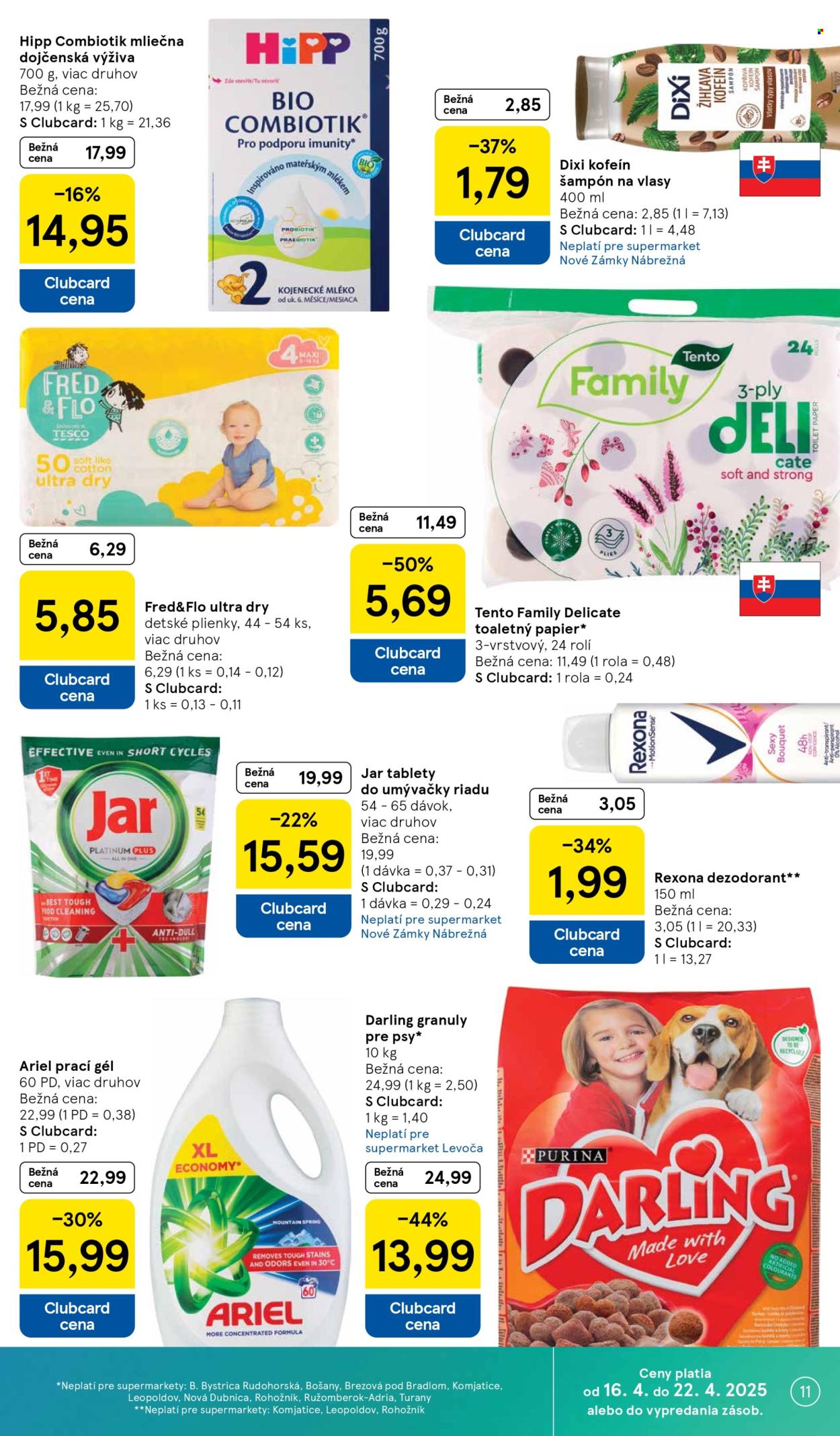 Leták TESCO supermarket - 16.4.2025 - 22.4.2025. Strana 11