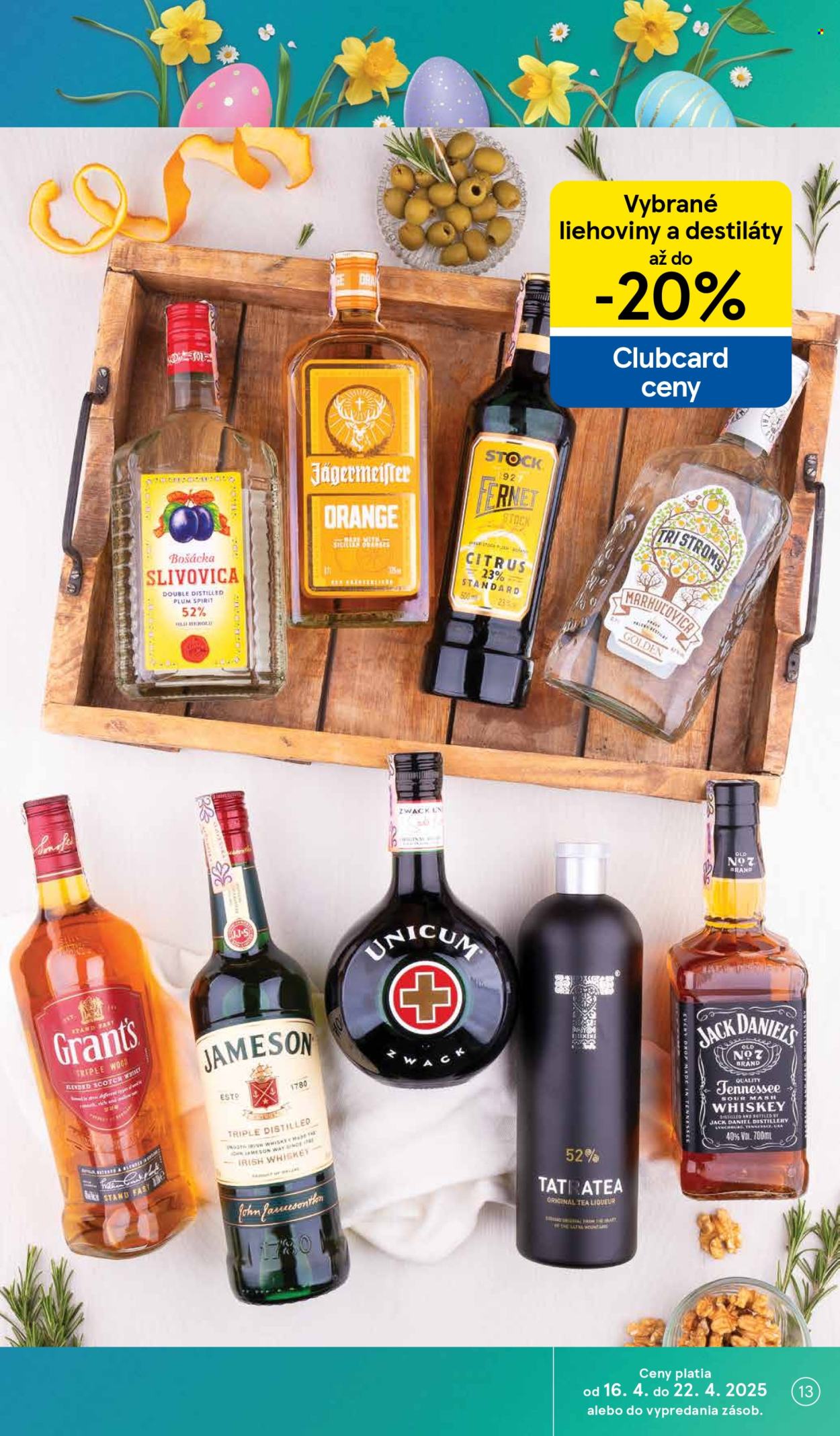 Leták TESCO supermarket - 16.4.2025 - 22.4.2025. Strana 13