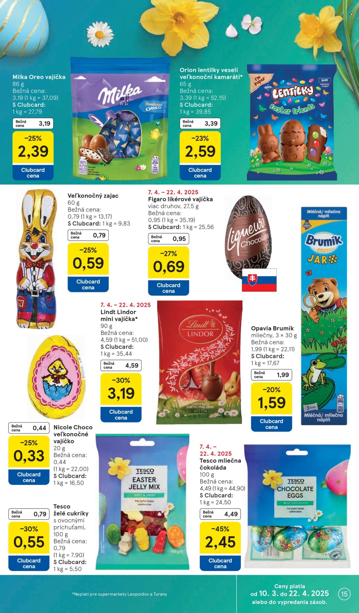 Leták TESCO supermarket - 16.4.2025 - 22.4.2025. Strana 15