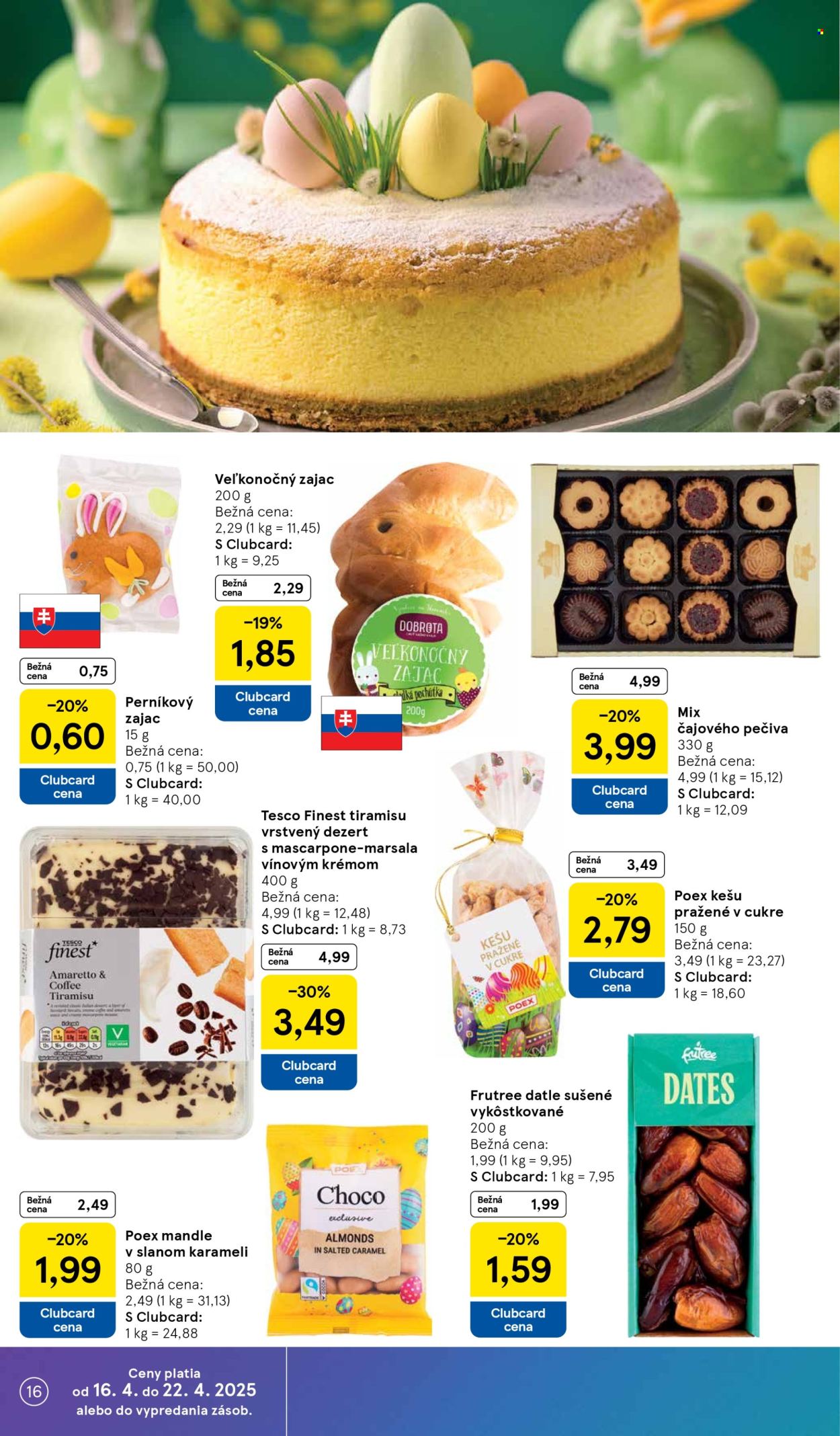 Leták TESCO supermarket - 16.4.2025 - 22.4.2025. Strana 16