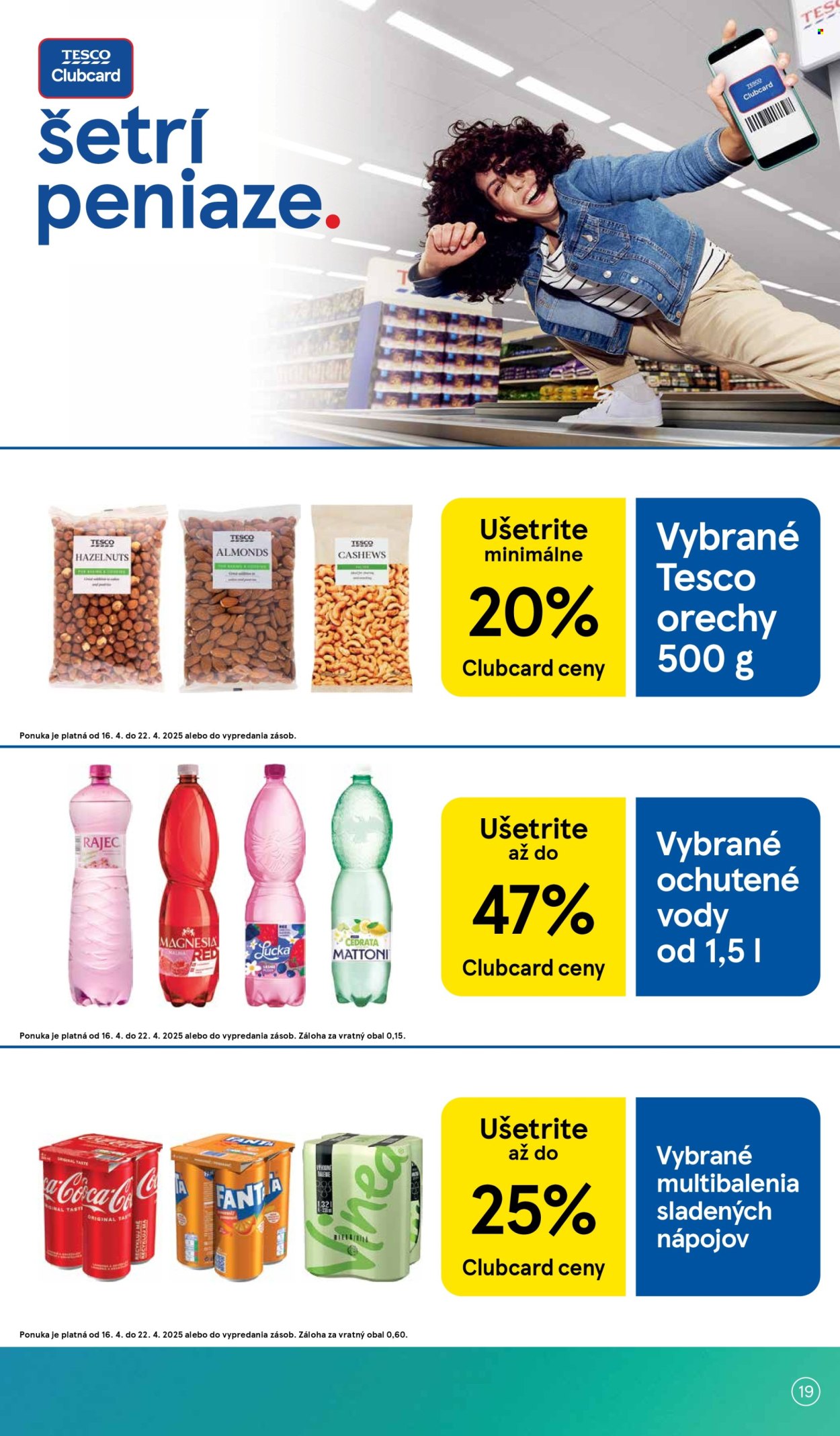 Leták TESCO supermarket - 16.4.2025 - 22.4.2025. Strana 19