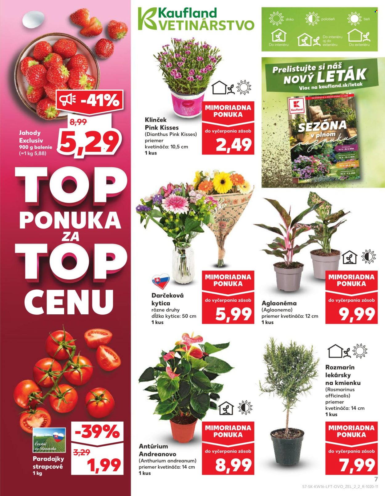 Leták Kaufland - 16.4.2025 - 23.4.2025. Strana 7